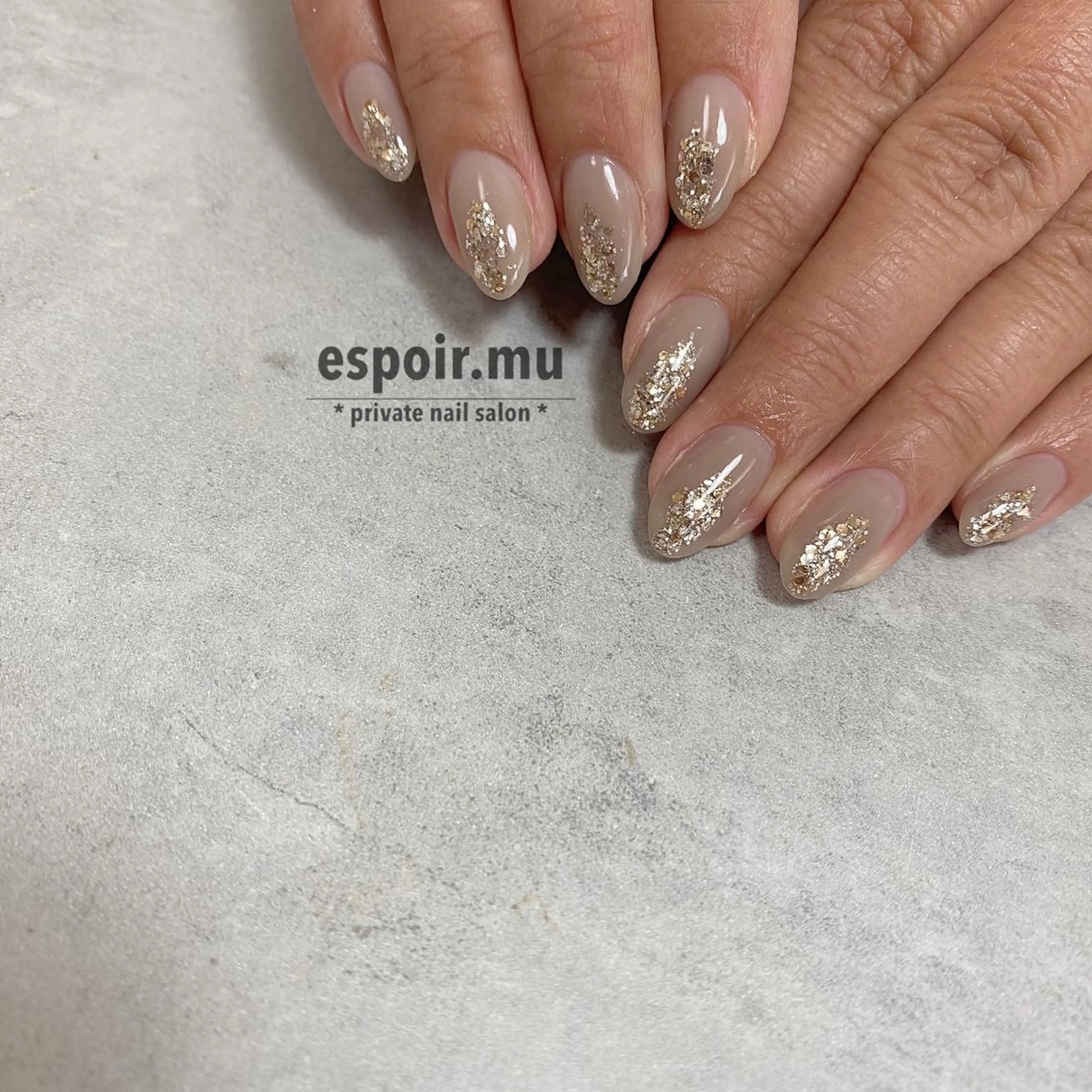 ミディアム ネイル espoir. muのネイルデザイン