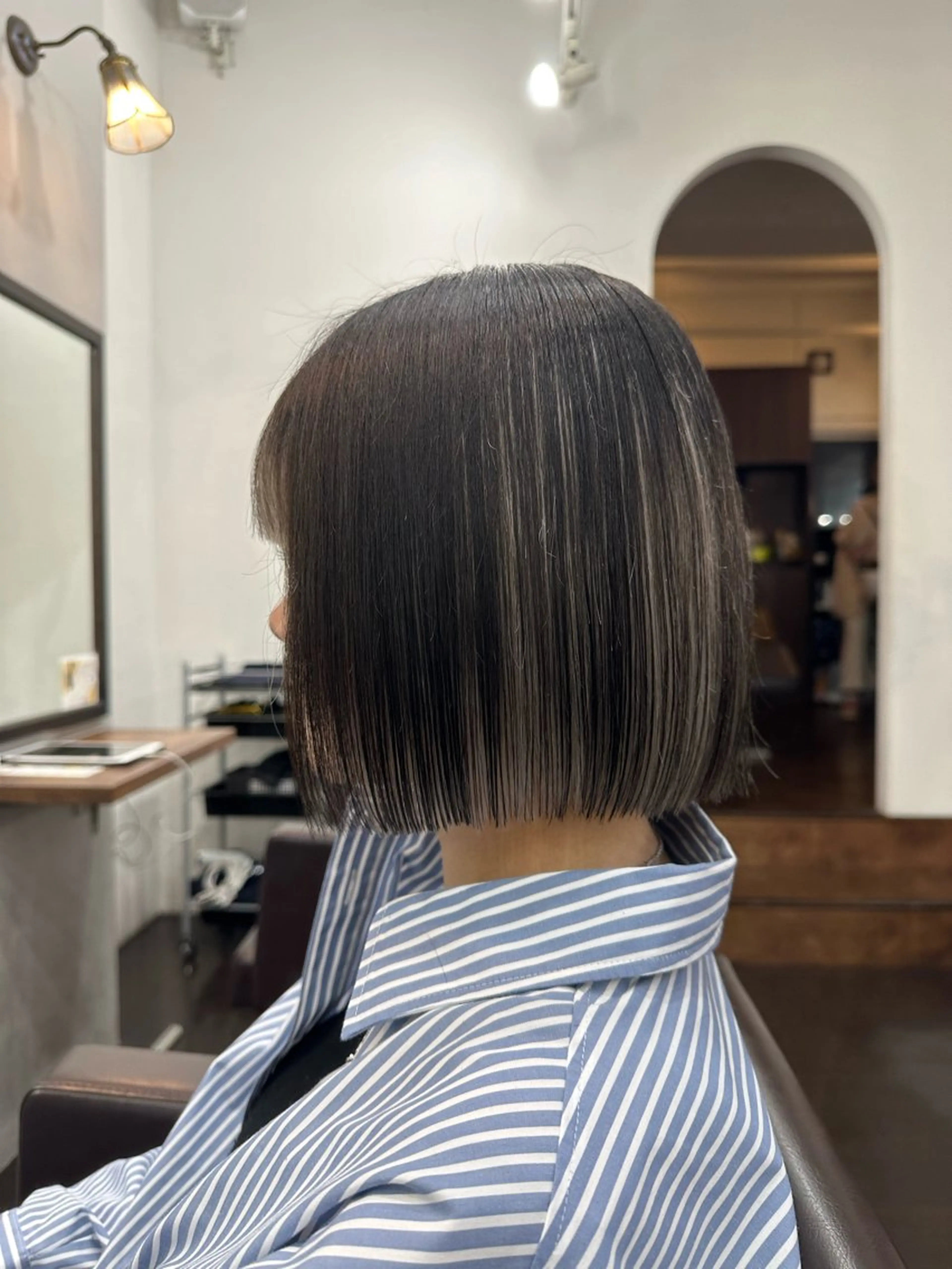 ショート 名駅/艶カラー/原田 永遠のヘアスタイル