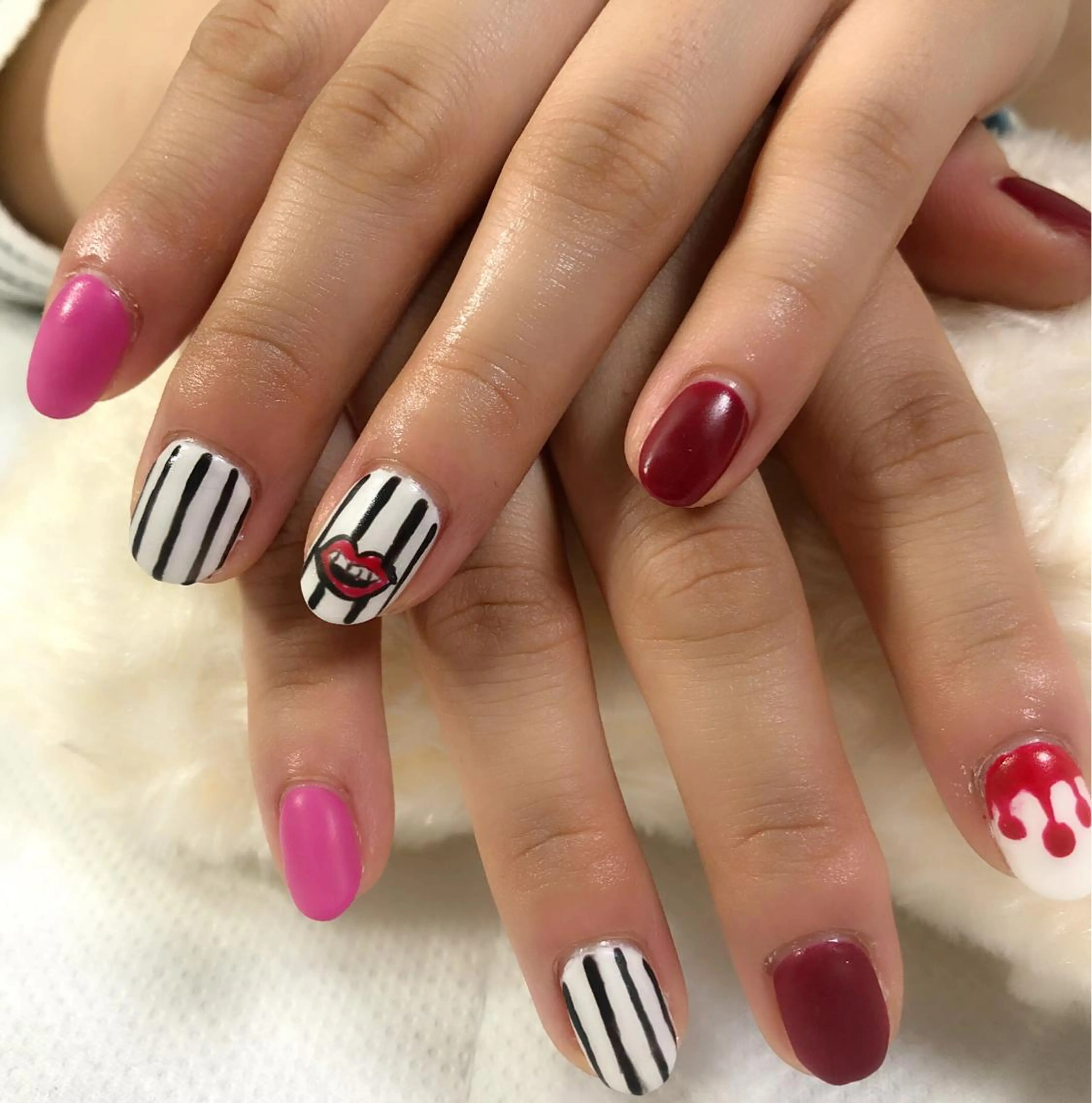 ネイル 中谷 亜佑美のネイルデザイン