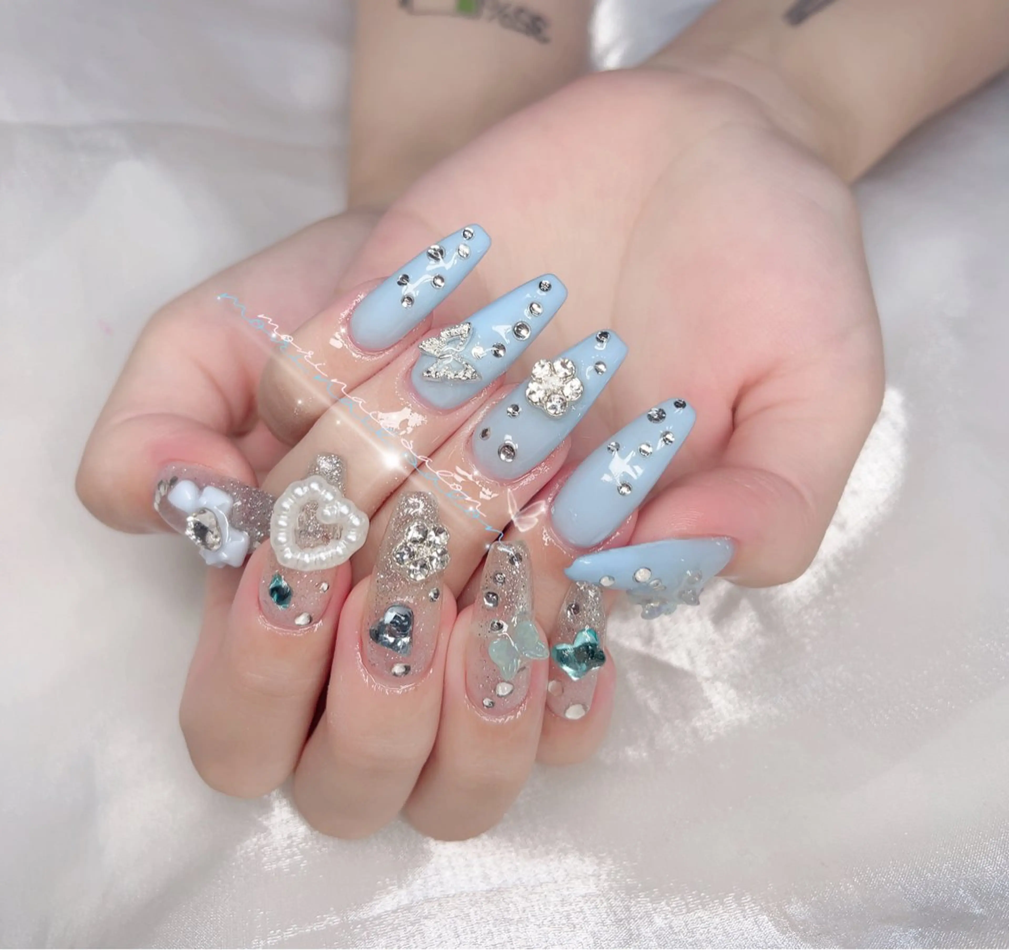 ネイル ハンドネイル 森 ネイルサロンのネイルデザイン