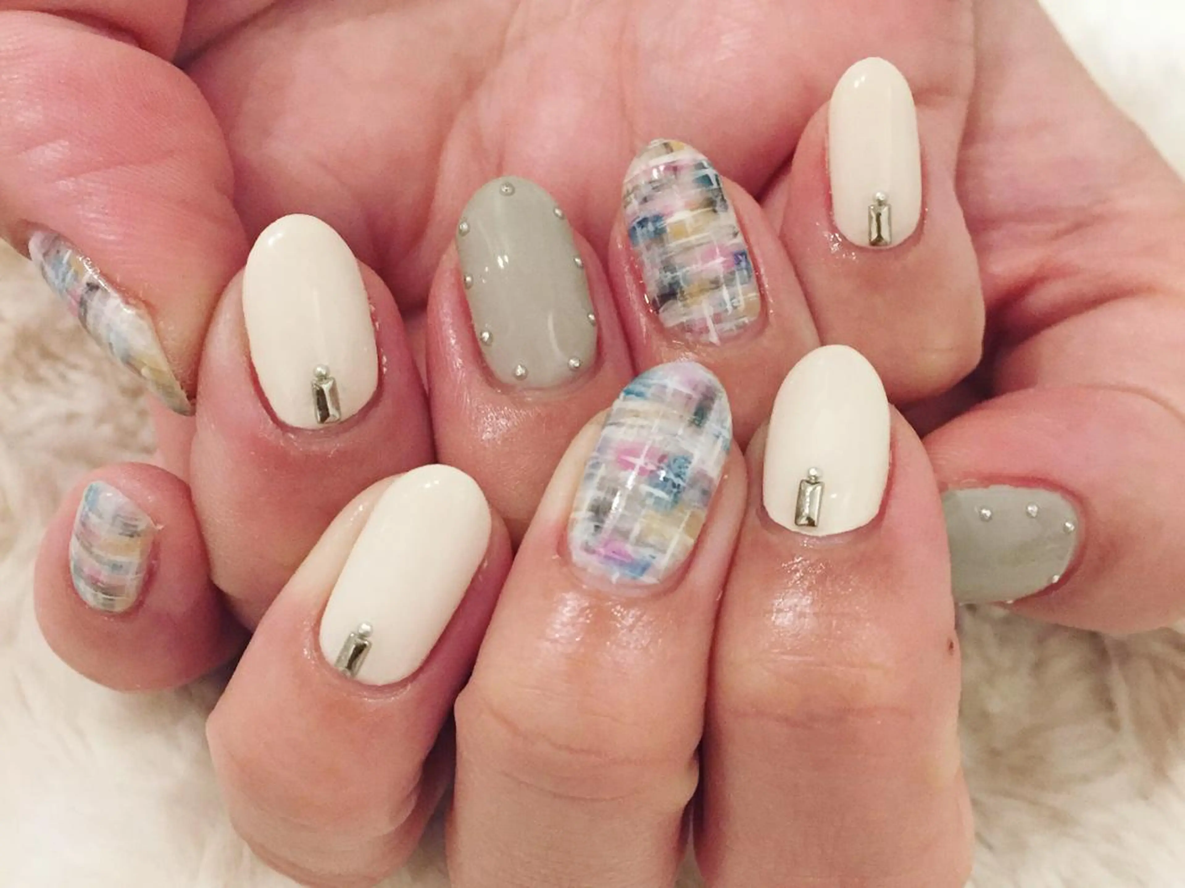 ネイル ジェルネイル 東 千夏のネイルデザイン