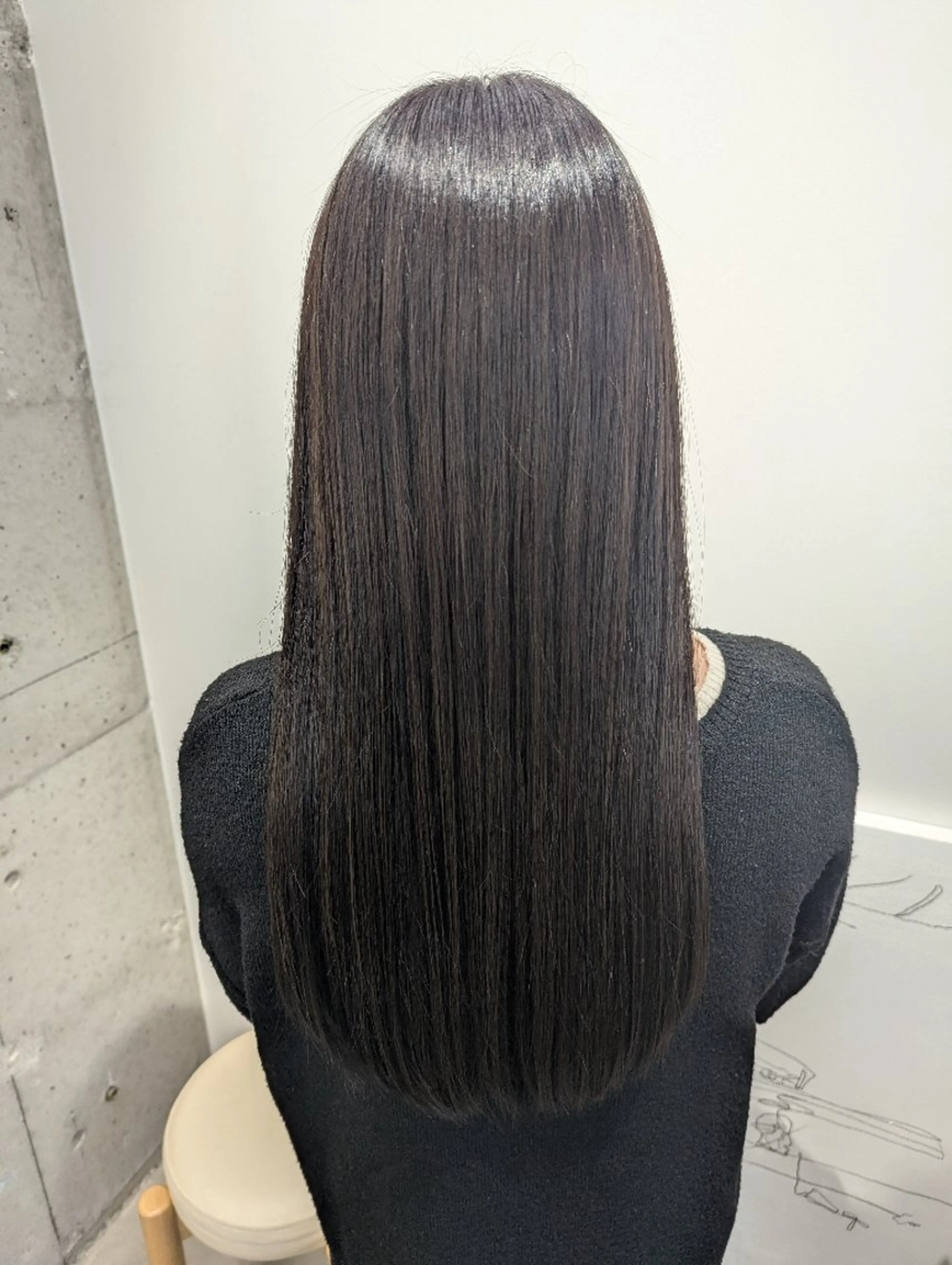 ロング トリートメント カット ヘアカラー トリートメント newi 天王寺　 masakoのヘアスタイル