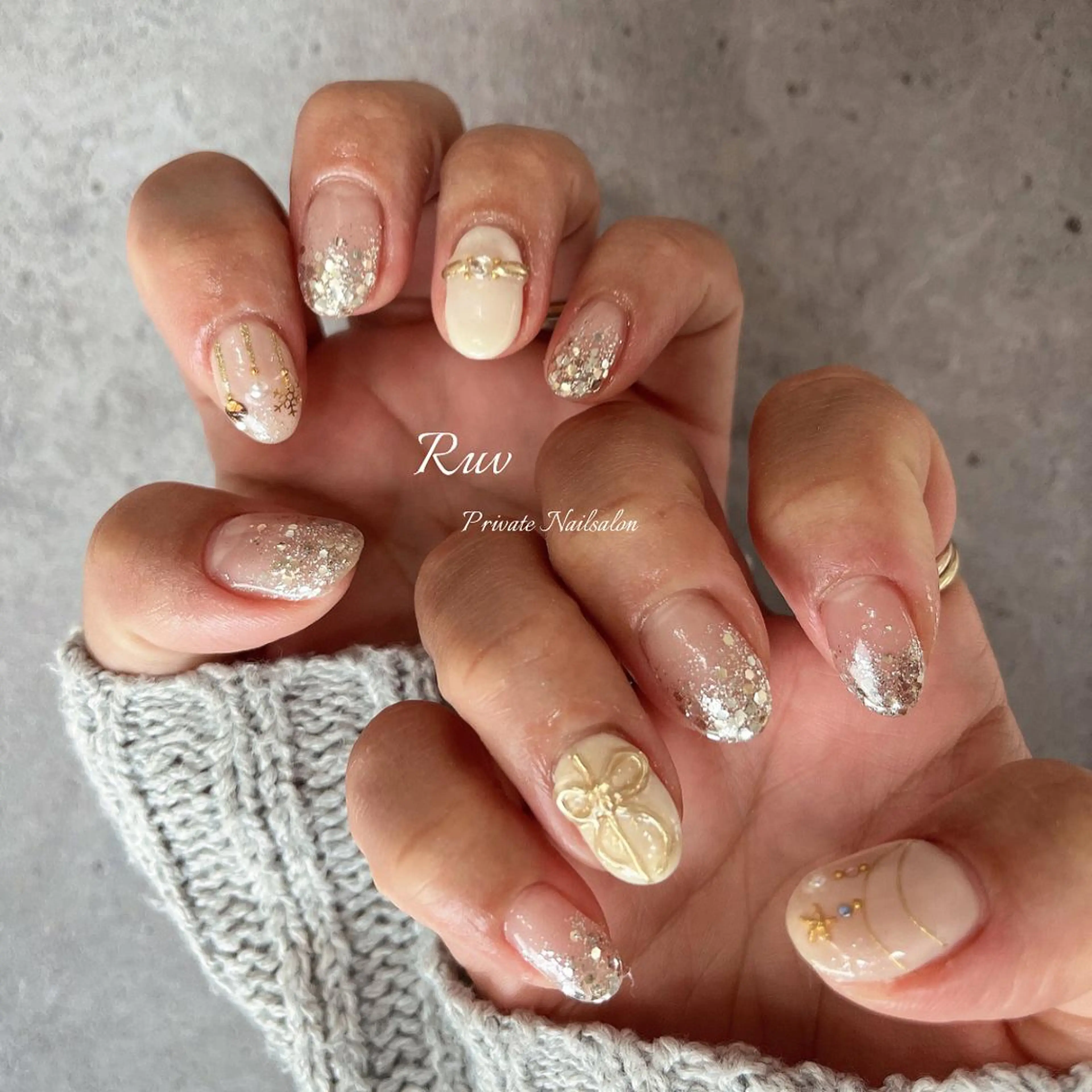 ネイル ハンドネイル プライベート ネイルサロン　ルヴのネイルデザイン