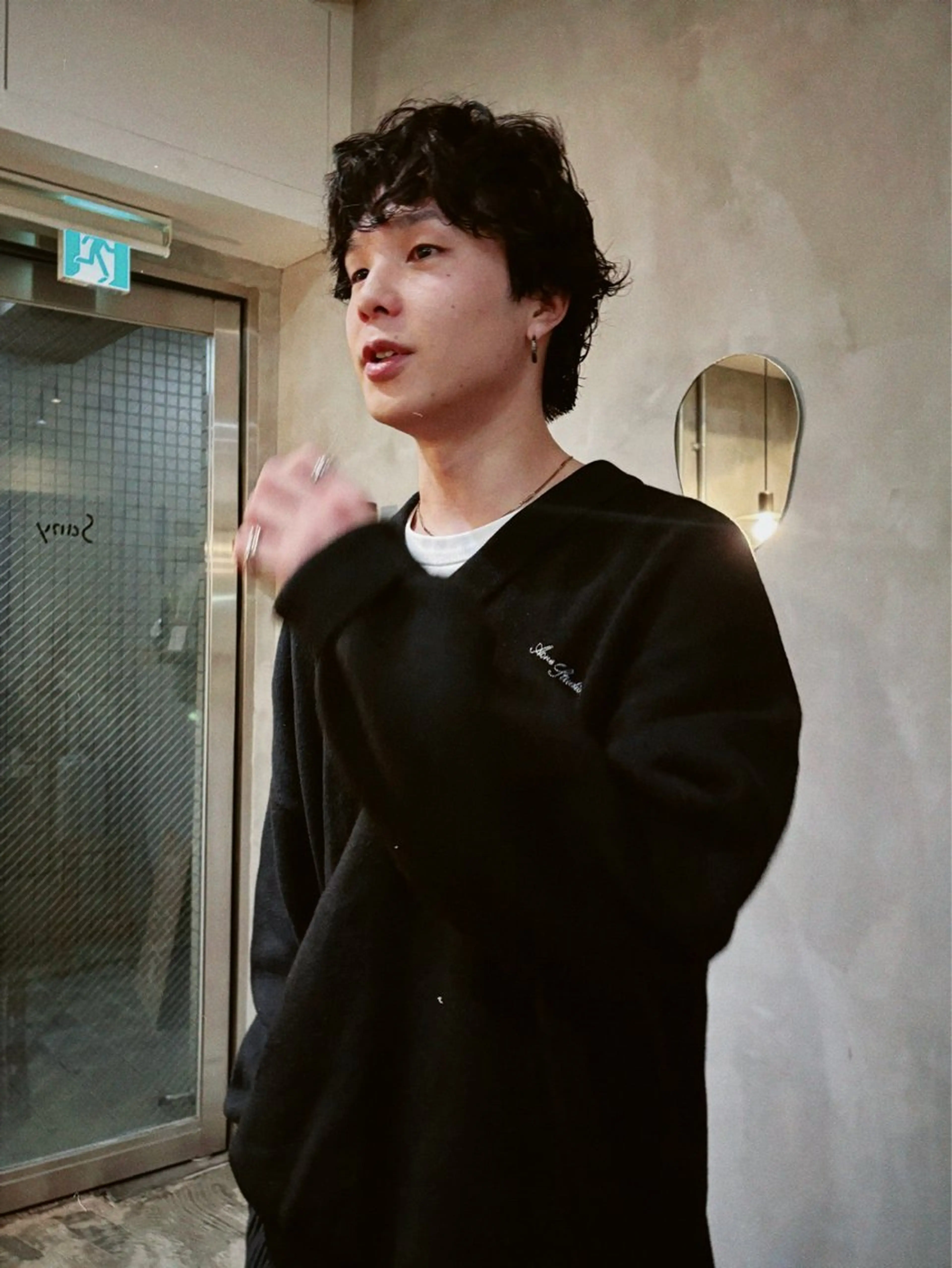 ショート パーマ メンズ メンズパーマ カット パーマ 大人メンズショート/ ナチュラルヘア/福田のヘアスタイル