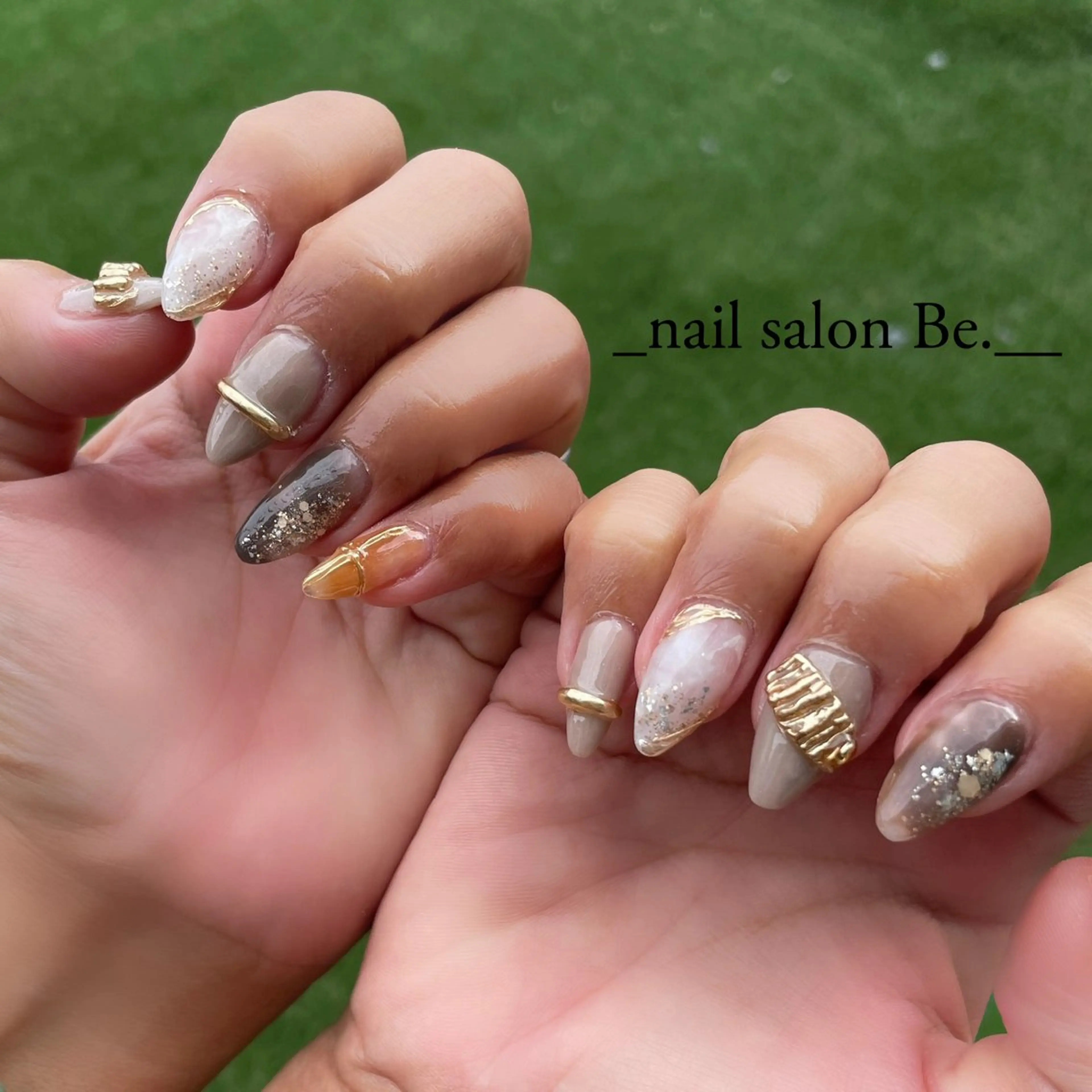 ネイル スカルプネイル nail salon Be.のネイルデザイン