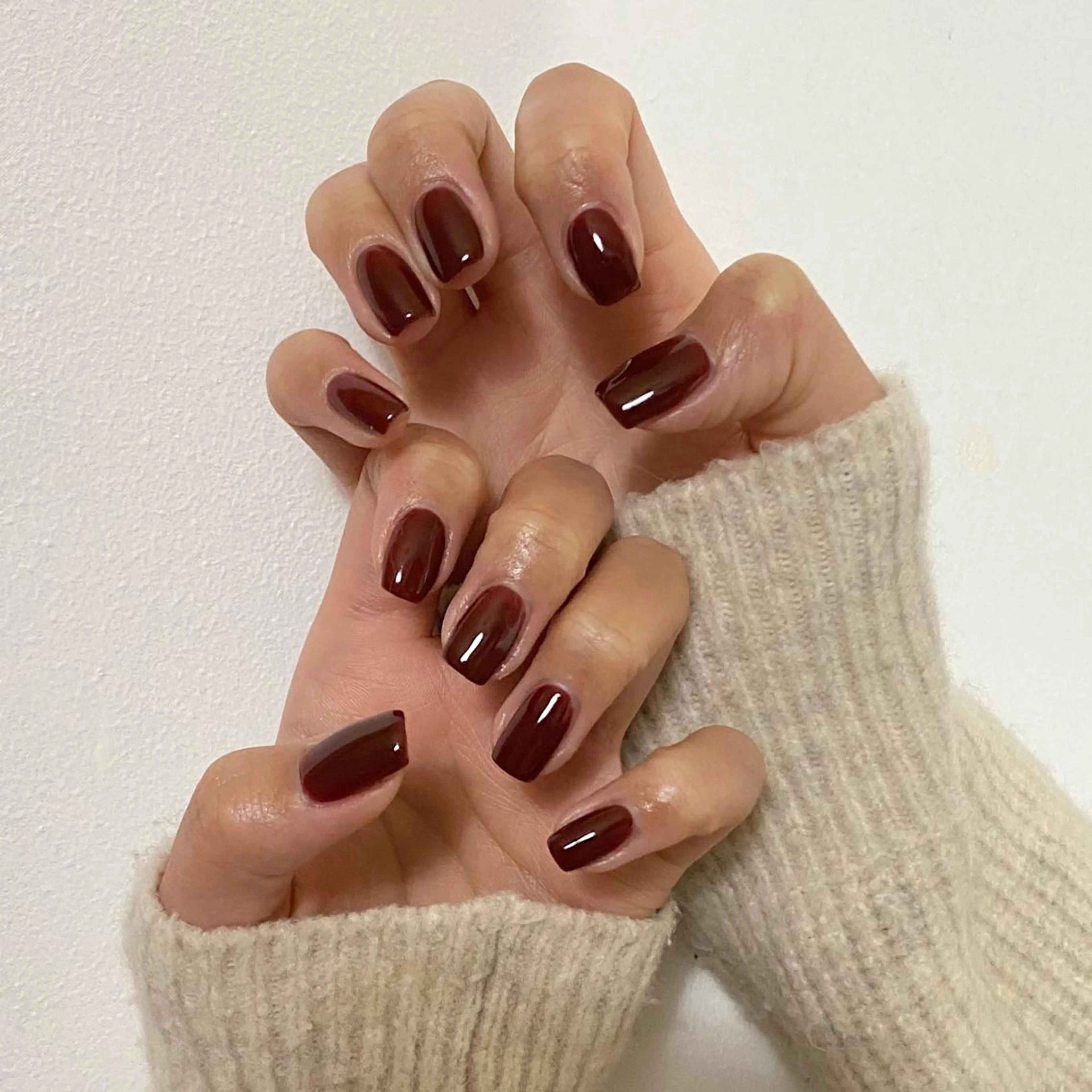 ネイル ボルドー lcoco nailのネイルデザイン