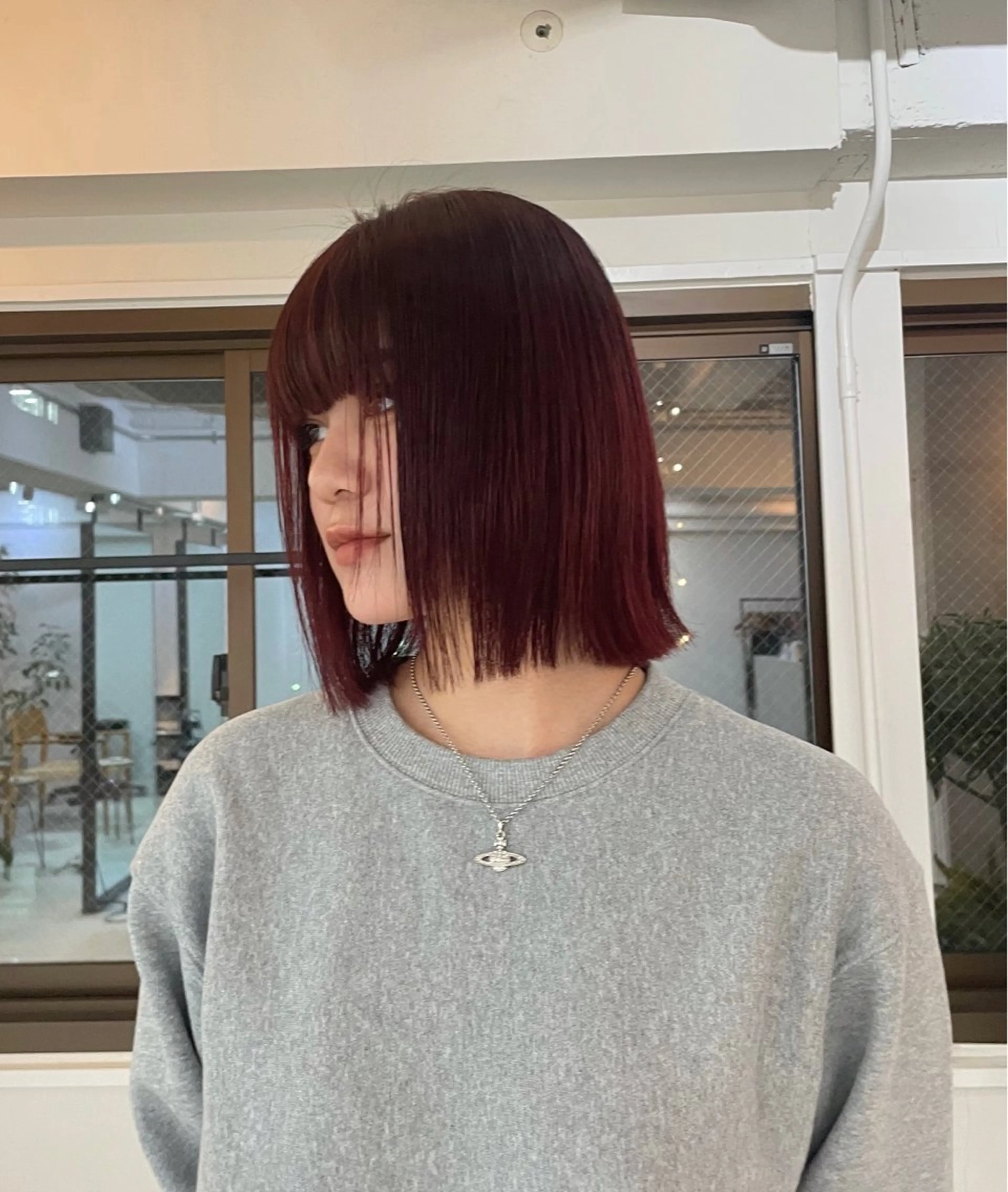 カラー 竹中 彩音のヘアスタイル