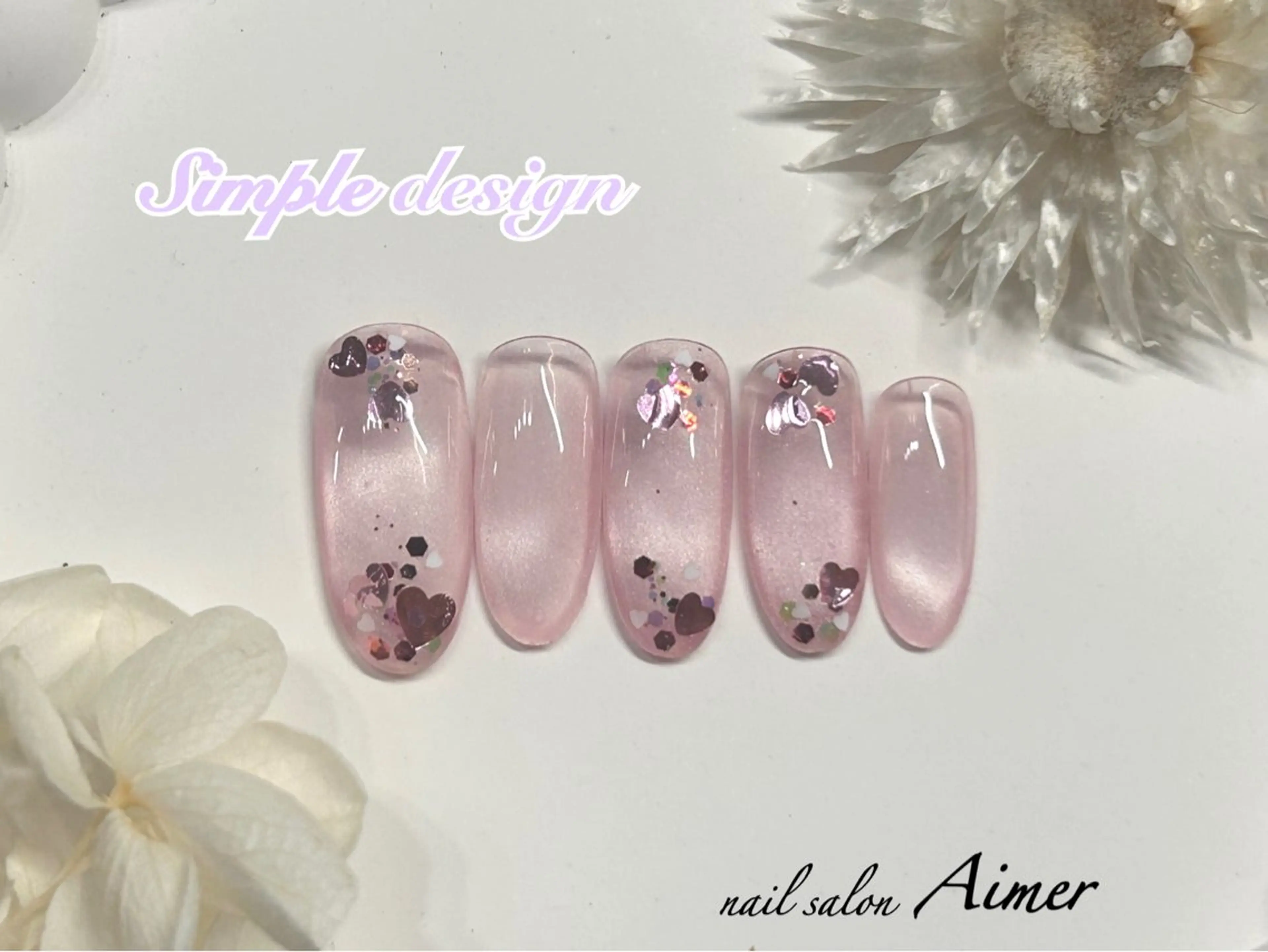 ネイル ハンドネイル nail salon Aimerのネイルデザイン
