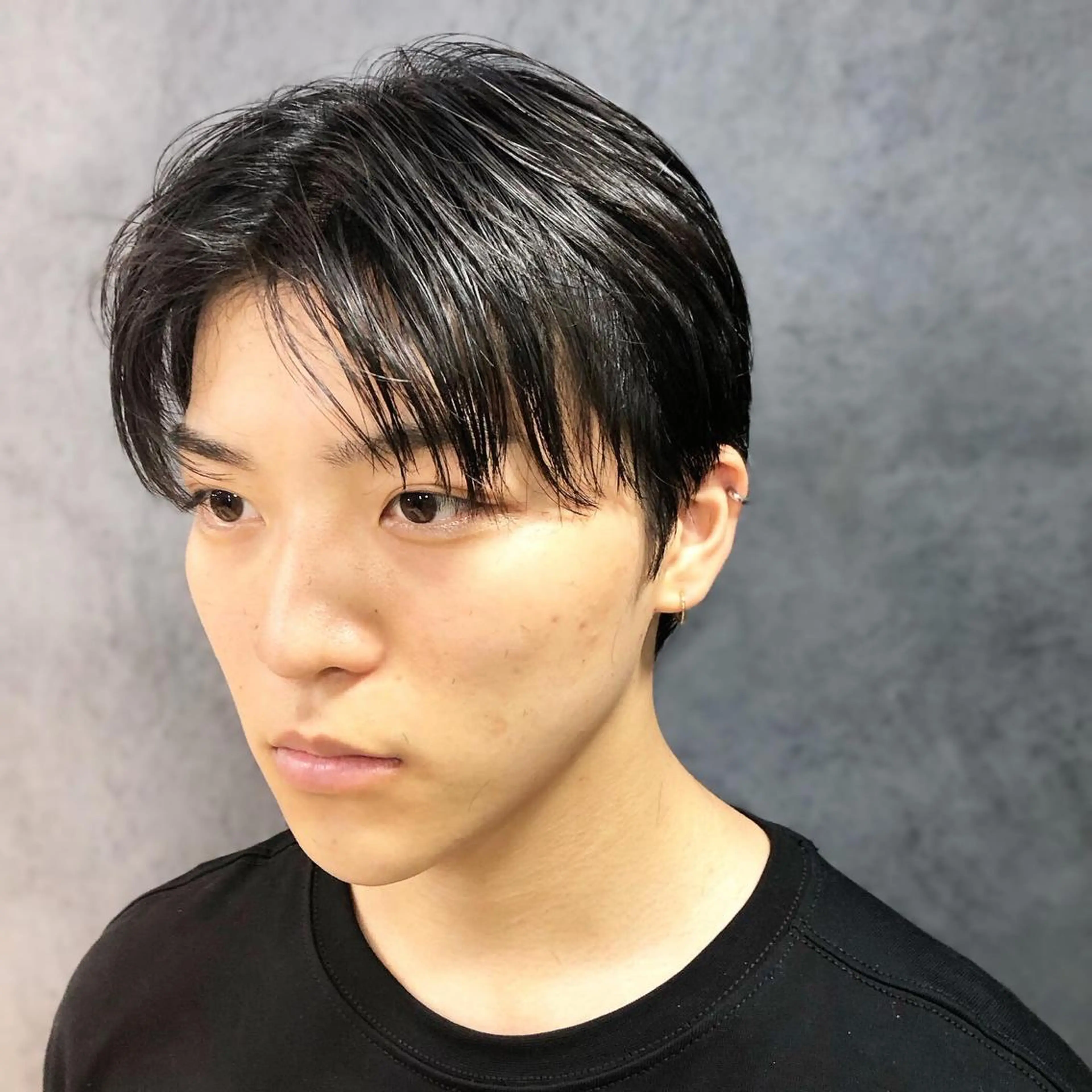 ヘアアレンジ メンズ メンズ韓国風 メンズパーマ カット トリートメント ヘアセット メンズ特化✂️栗原 侑也のヘアスタイル