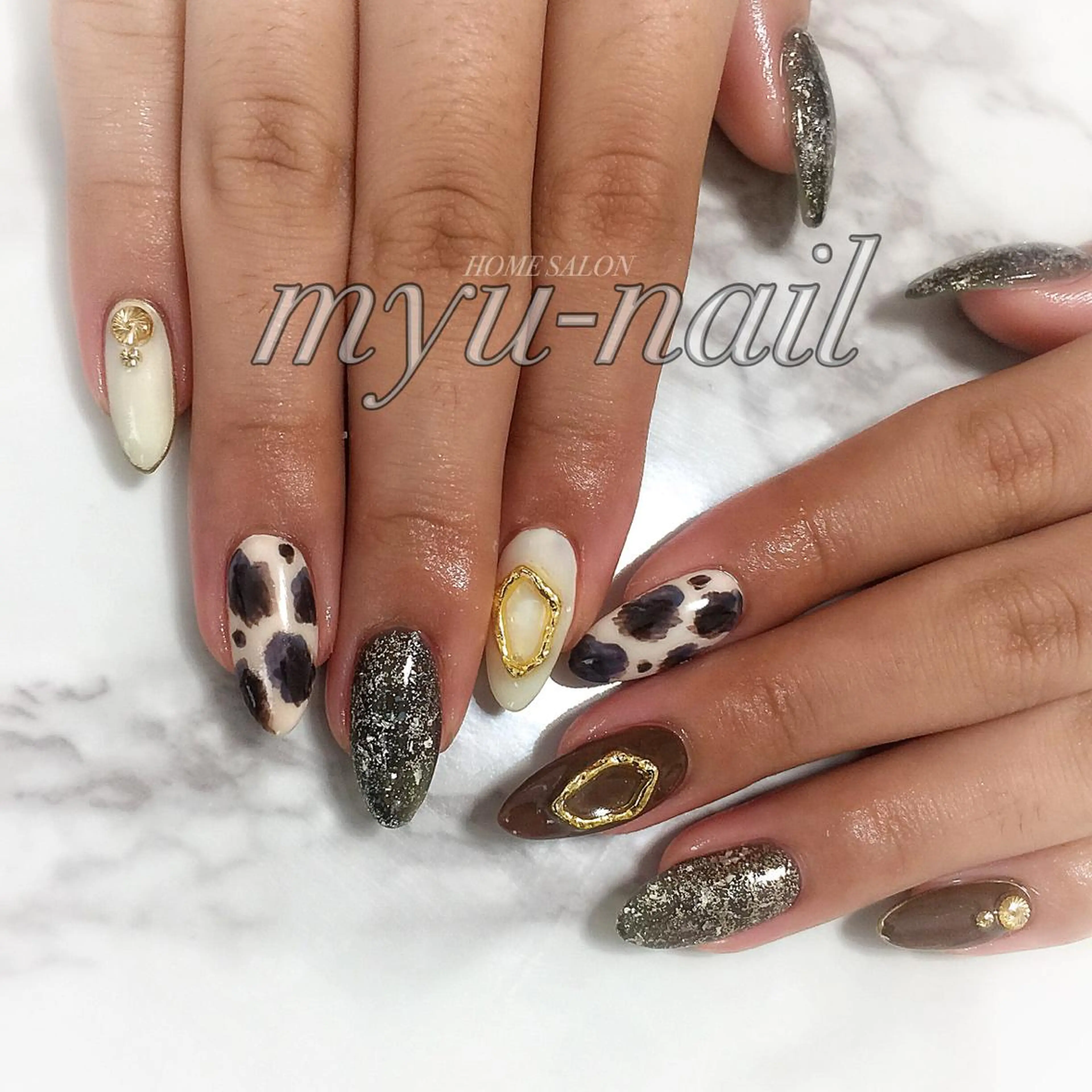 ネイル ホームサロン myu-nailのネイルデザイン