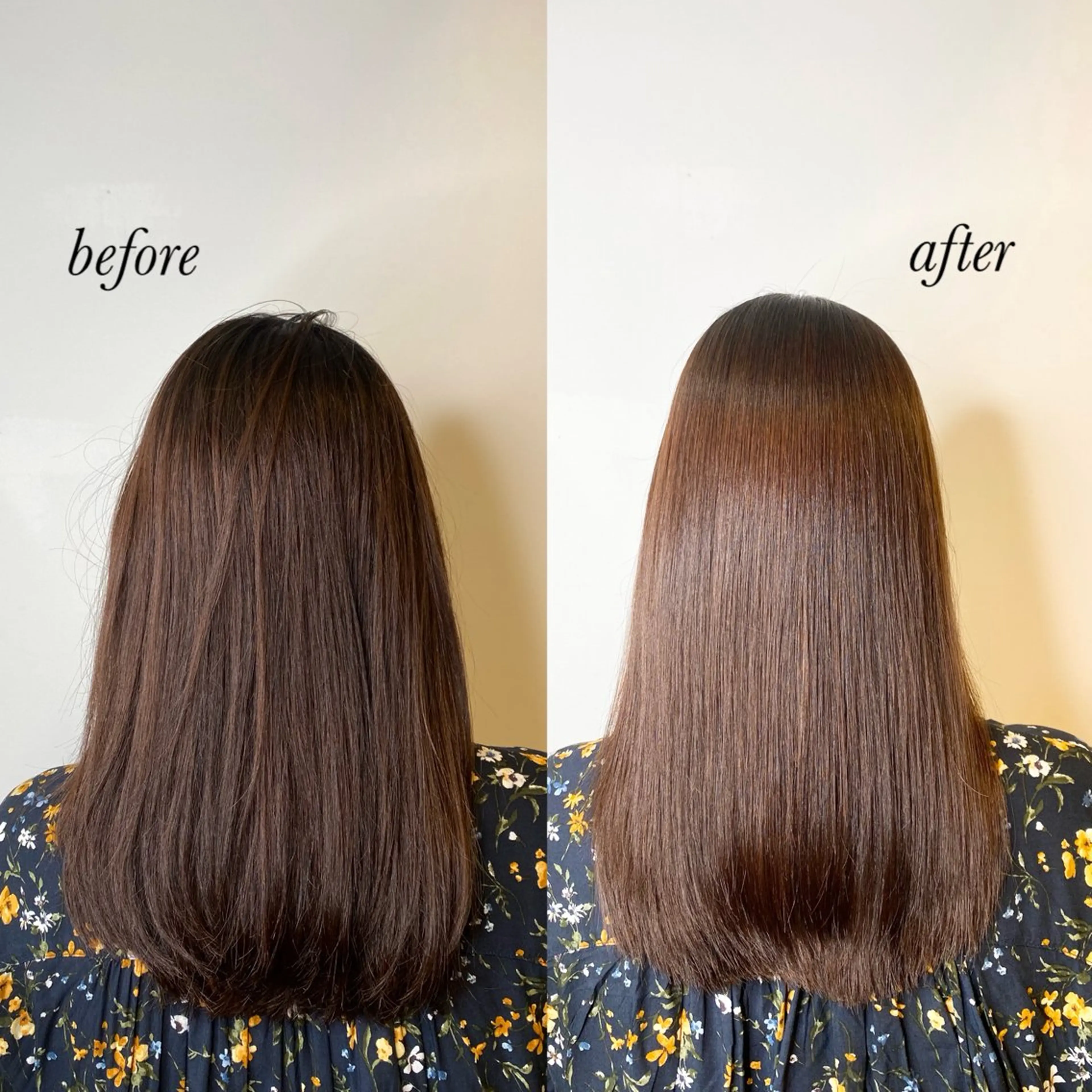 ロング 酸性ストレート 【エシカル】 HOSOMIのヘアスタイル