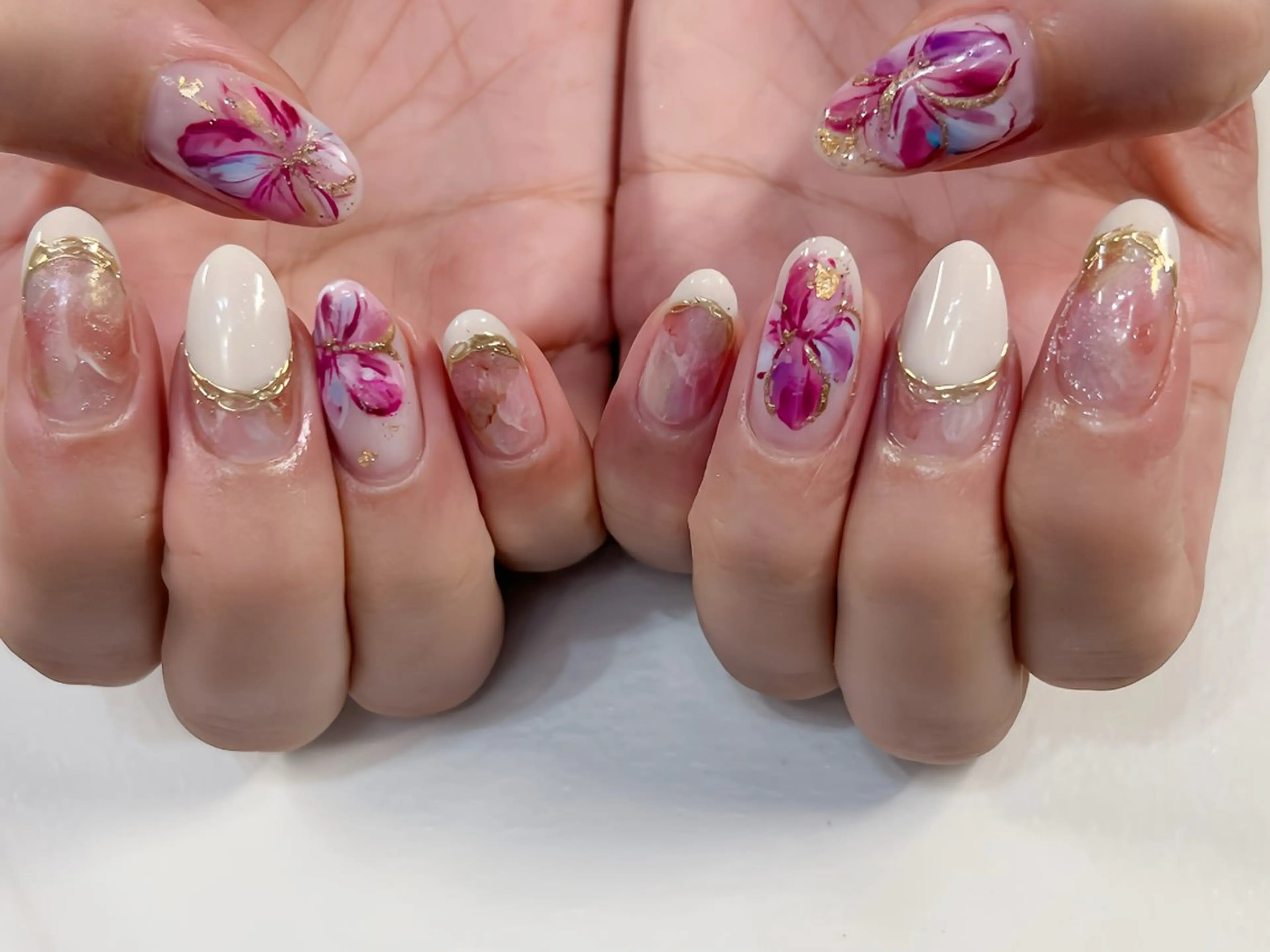 ネイル ハンドネイル Rawr / saoriのネイルデザイン