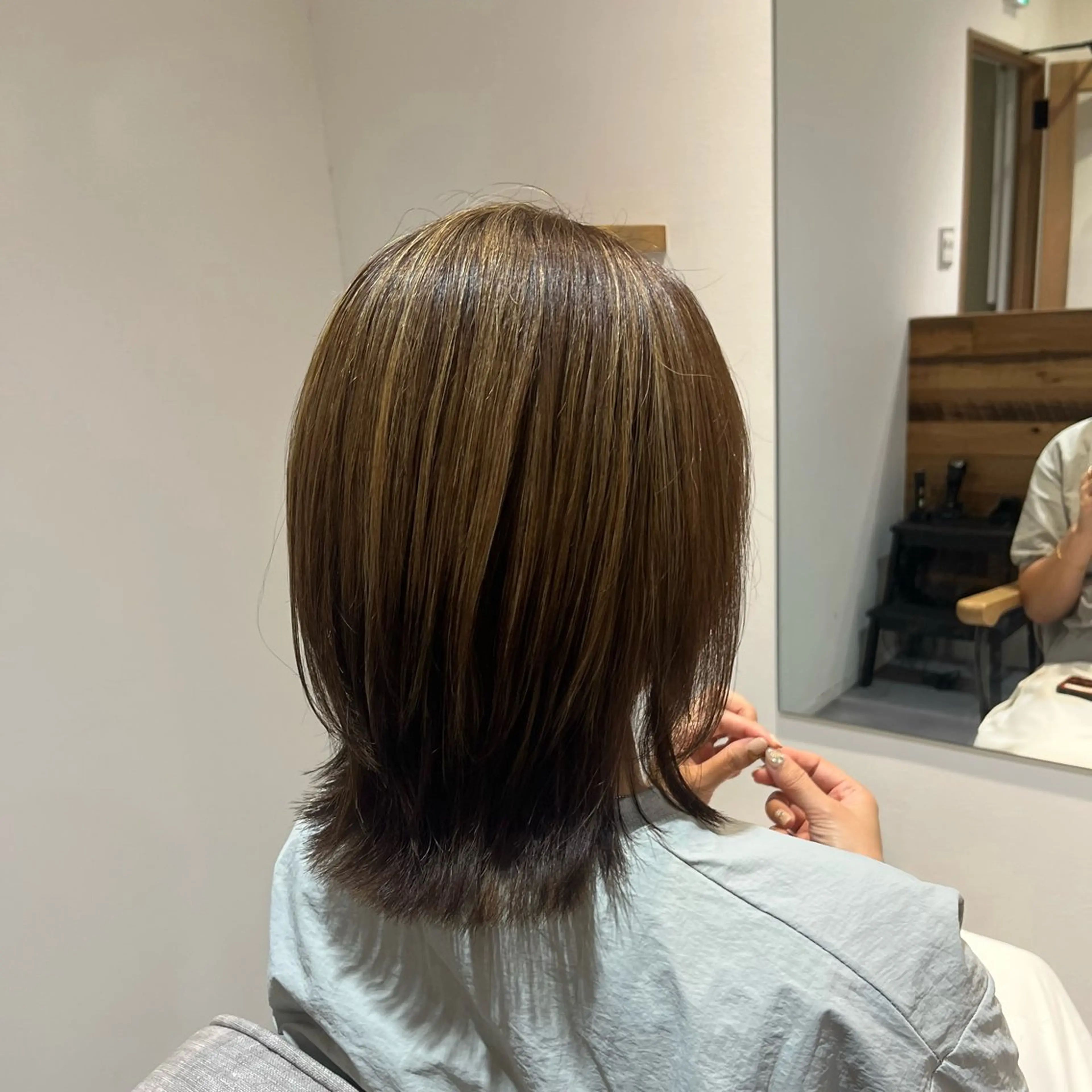 ミディアム カット 🌸 飯野 舞桜のヘアスタイル