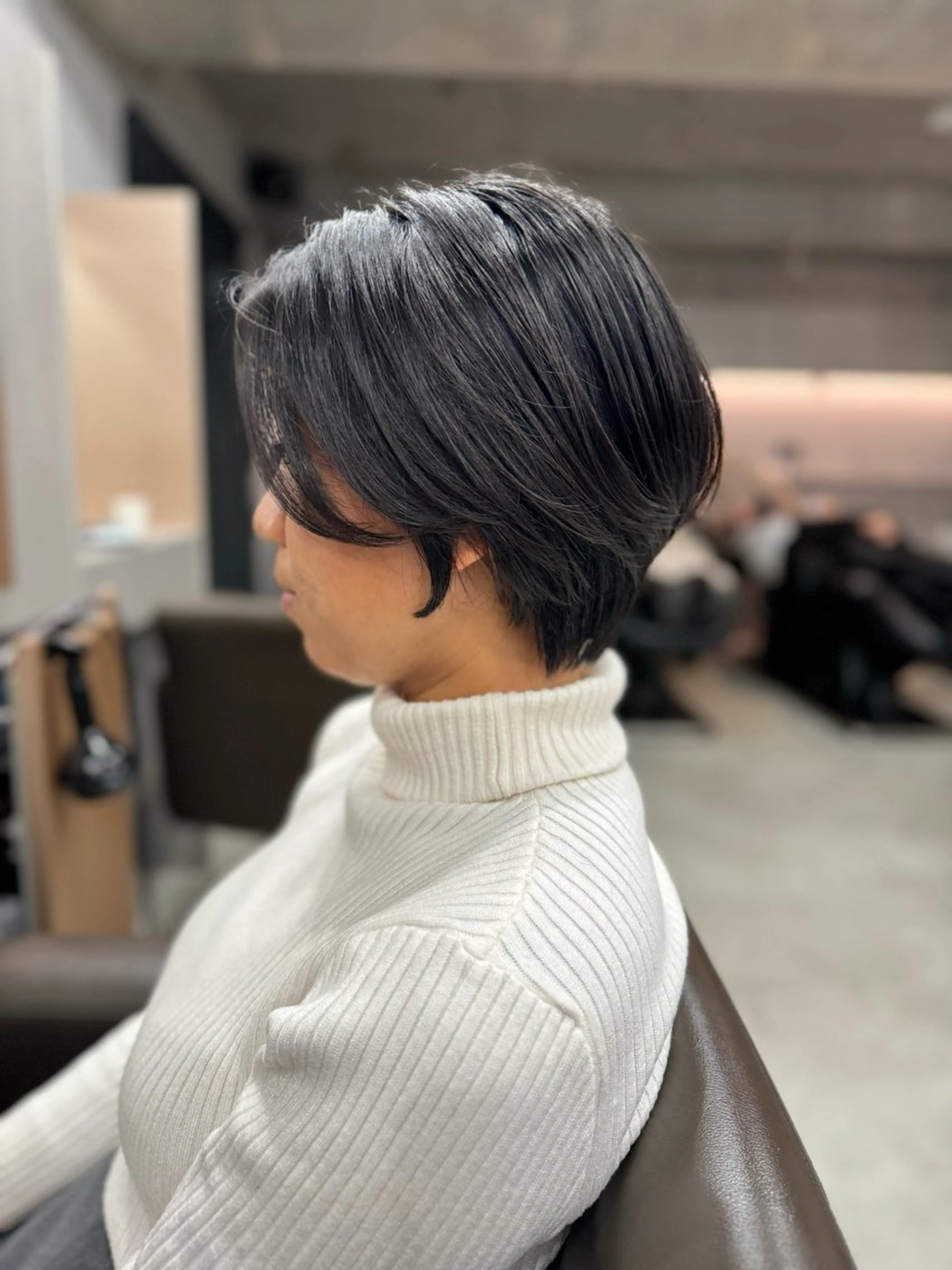 ショート カラー 表参道🌿赤み消し カラー/チナツのヘアスタイル