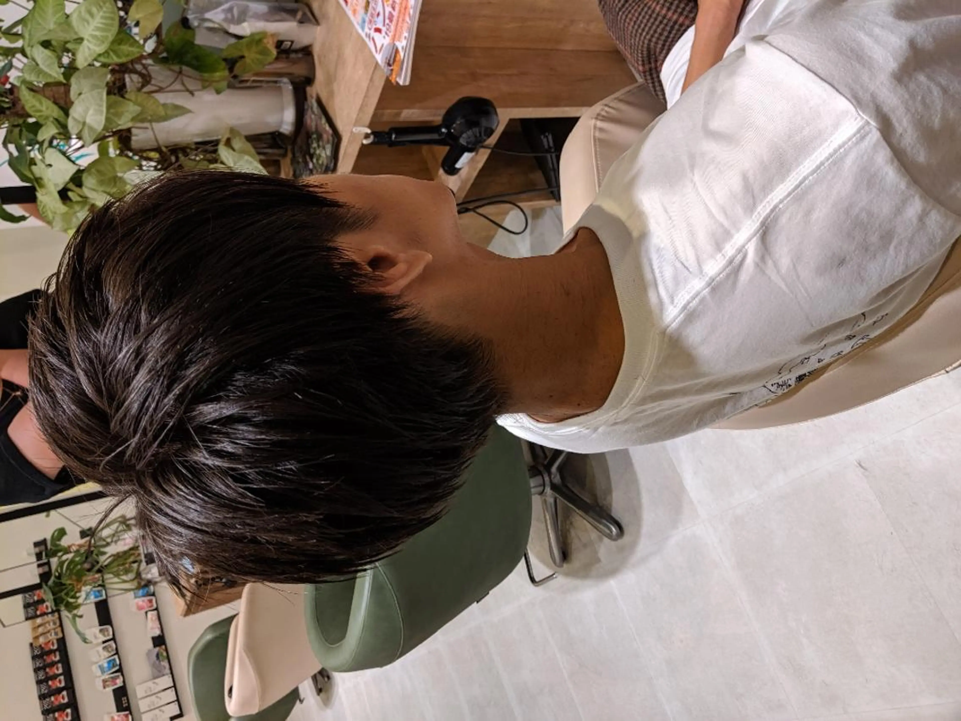 メンズ 浜田りほ Luxbe 博多バスターミナルのヘアスタイル