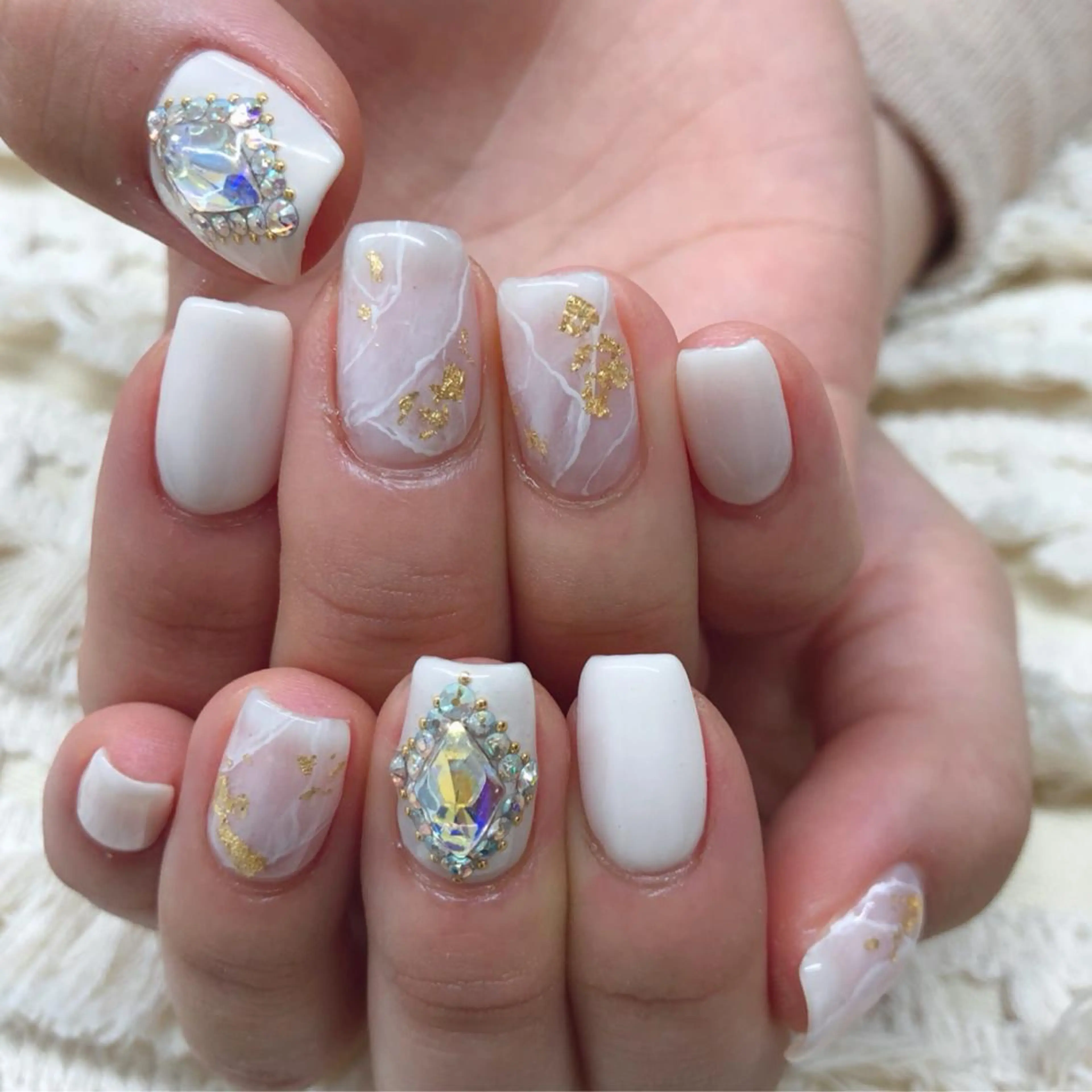 ネイル キラキラネイル ハンドネイル MAYME TAMAKIのネイルデザイン