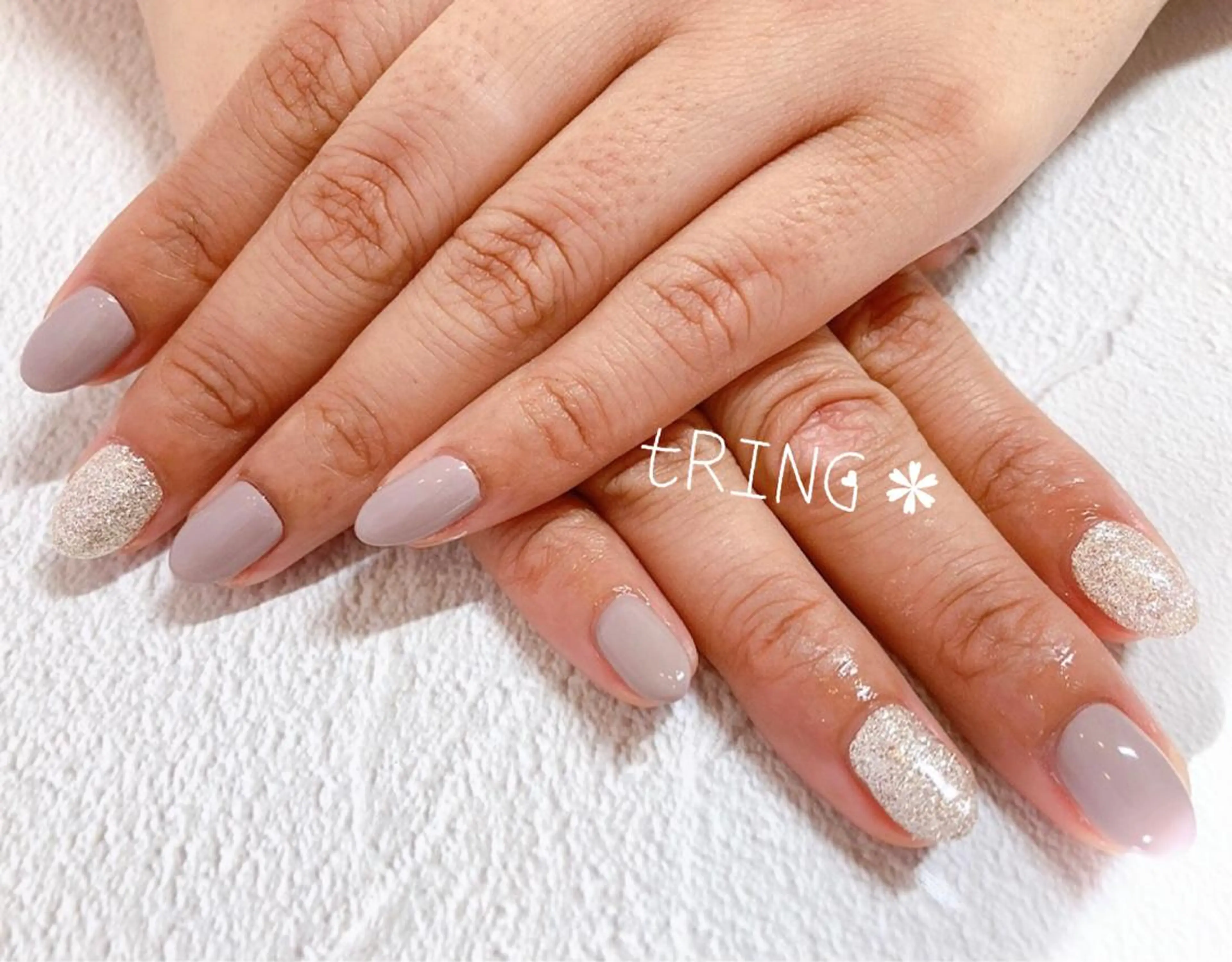 ネイル ハンドネイル tRING* しいの木台のネイルデザイン