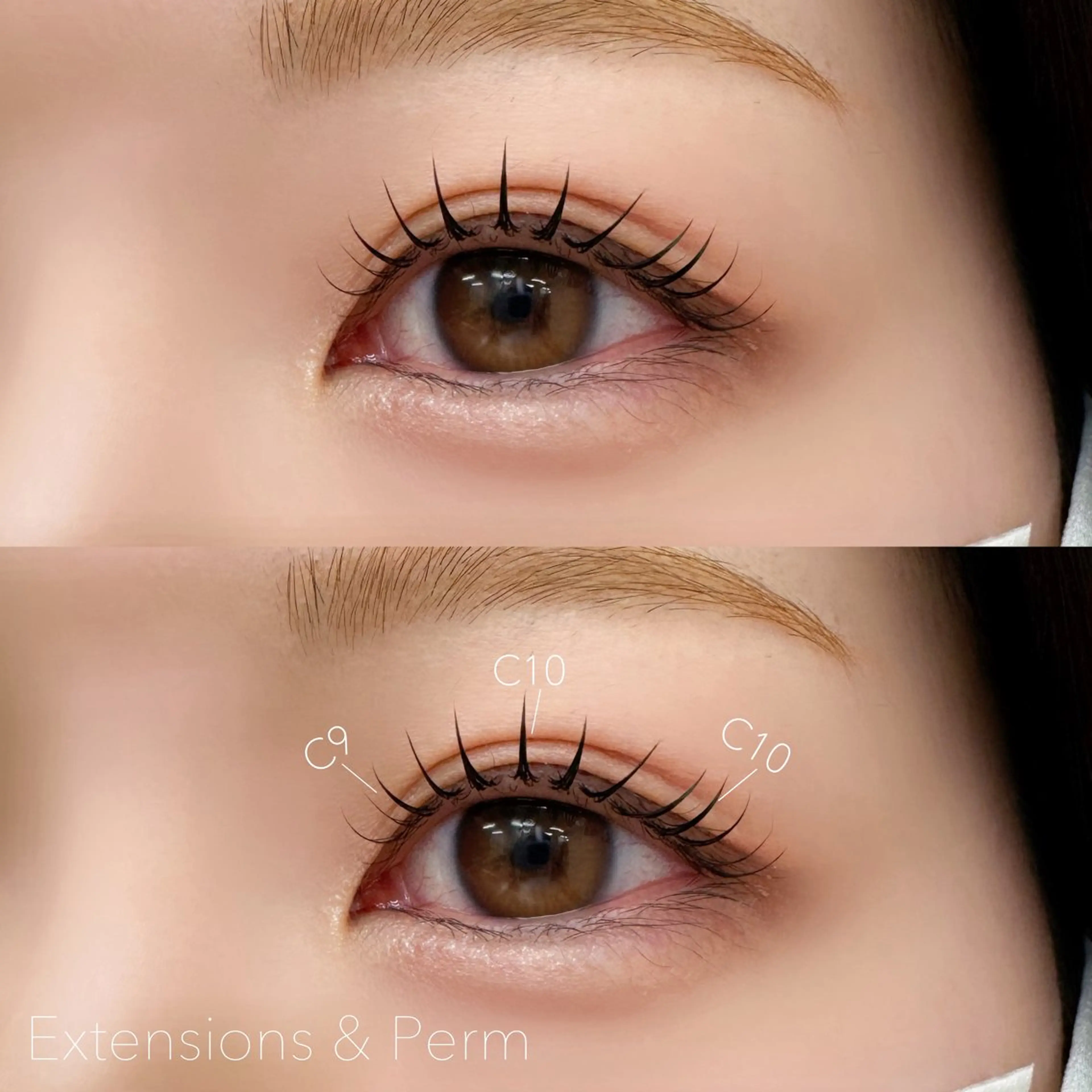 マツエク・マツパ マツパ Mintelash ︴mioのマツエク・マツパデザイン