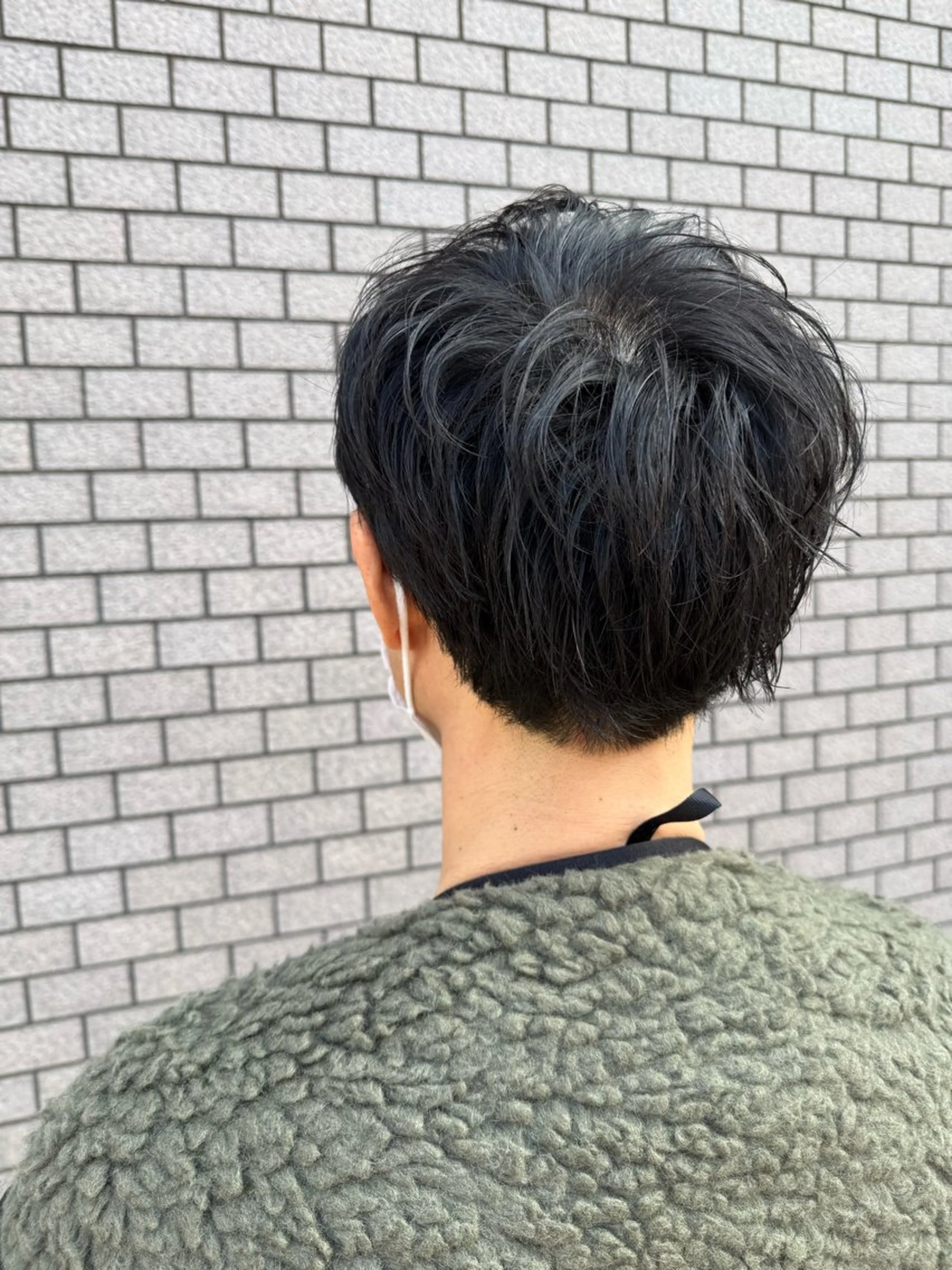 ショート メンズ カット パーマ/ハイトーン /吉田眞のヘアスタイル