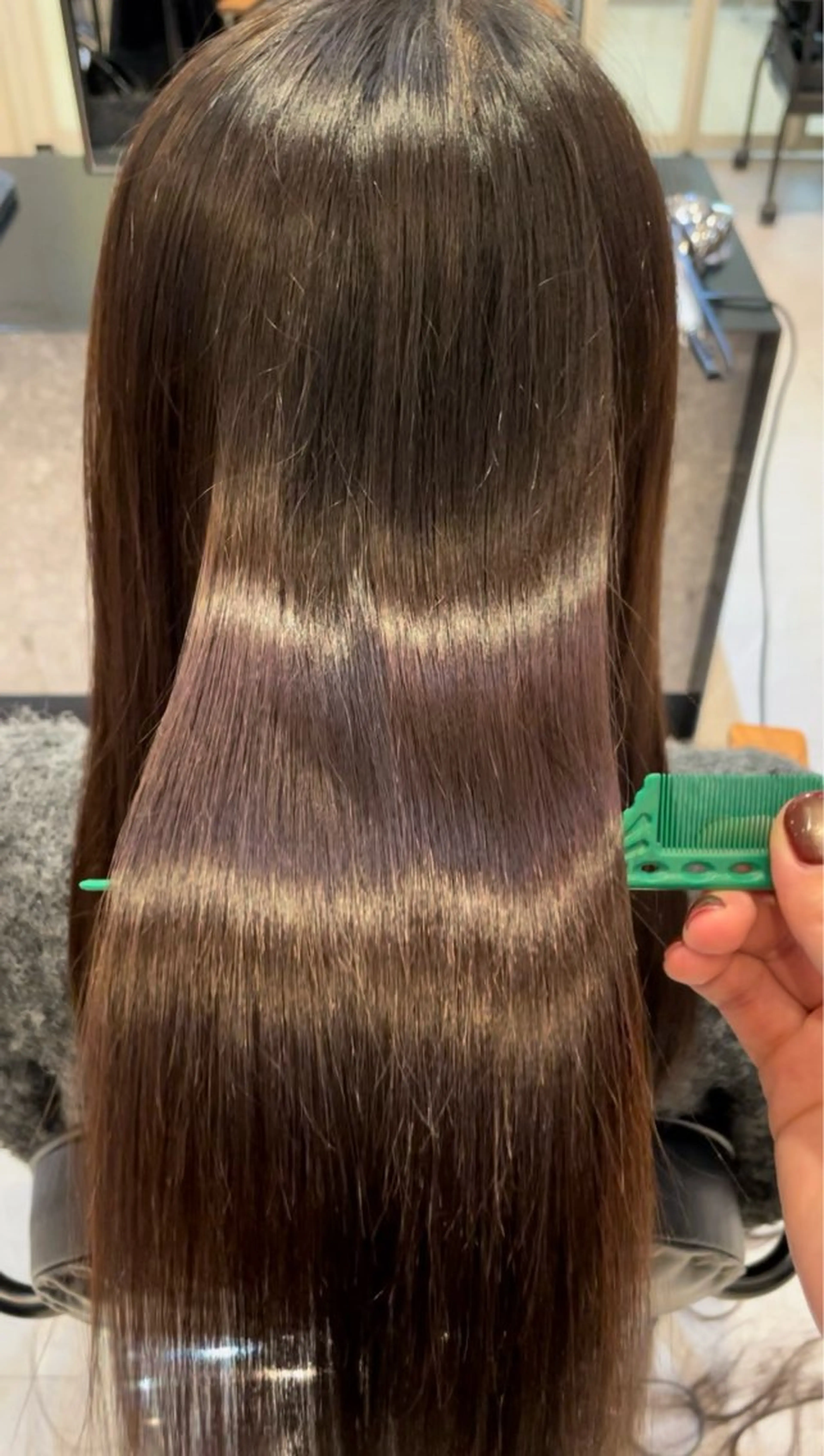 オリーブカラー🫒/ ハッシュカット/みゆのヘアスタイル