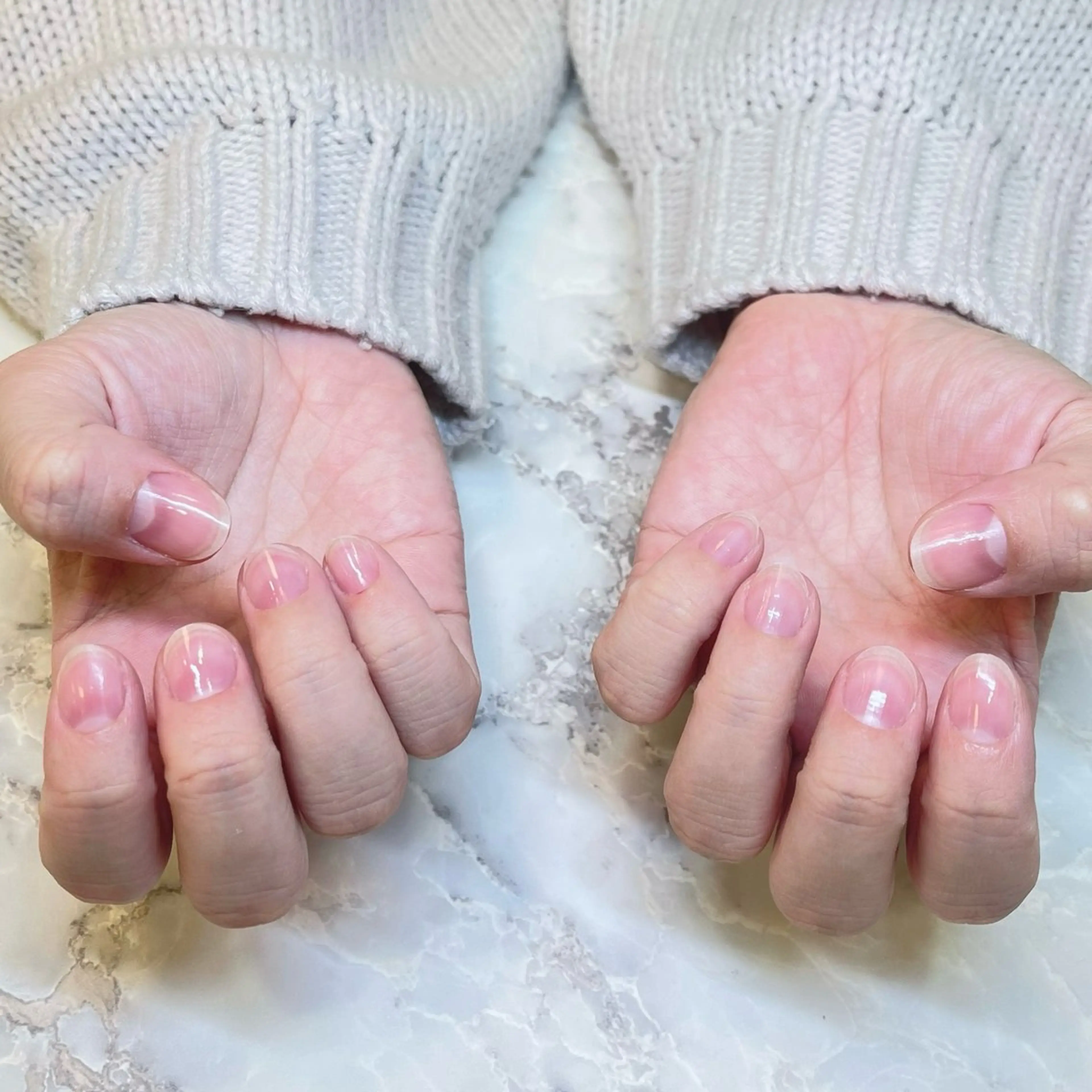 【練習モデル様募集】ハンドケア🫧爪の形成/甘皮処理(ウォーターケア)/ツヤ出し🫧*爪本来の美しさを引き出しますの写真