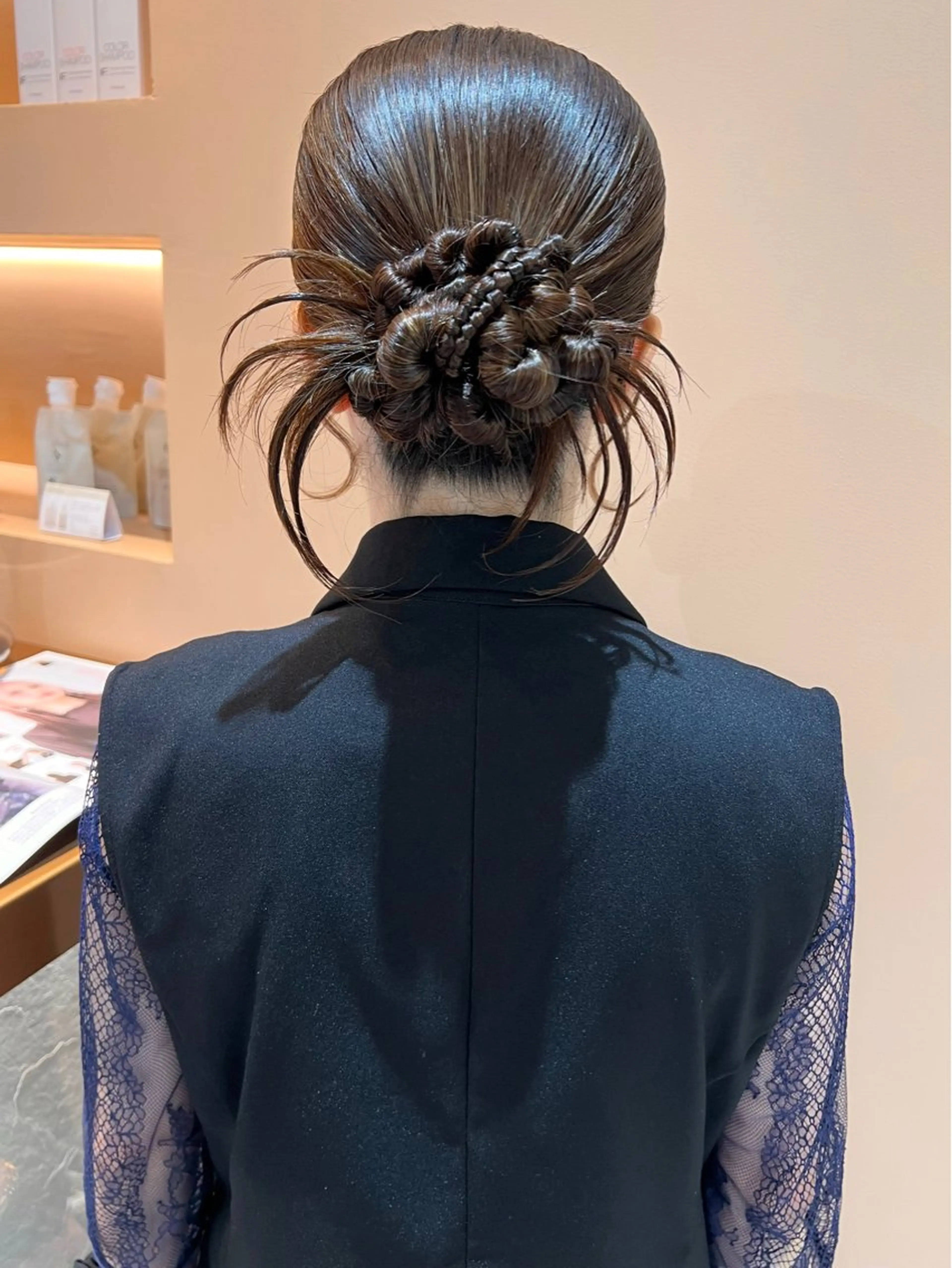 ロング カラー ヘアセット ✨カチモリ✨レイヤー 韓国ヘア🇰🇷ゆいのヘアスタイル