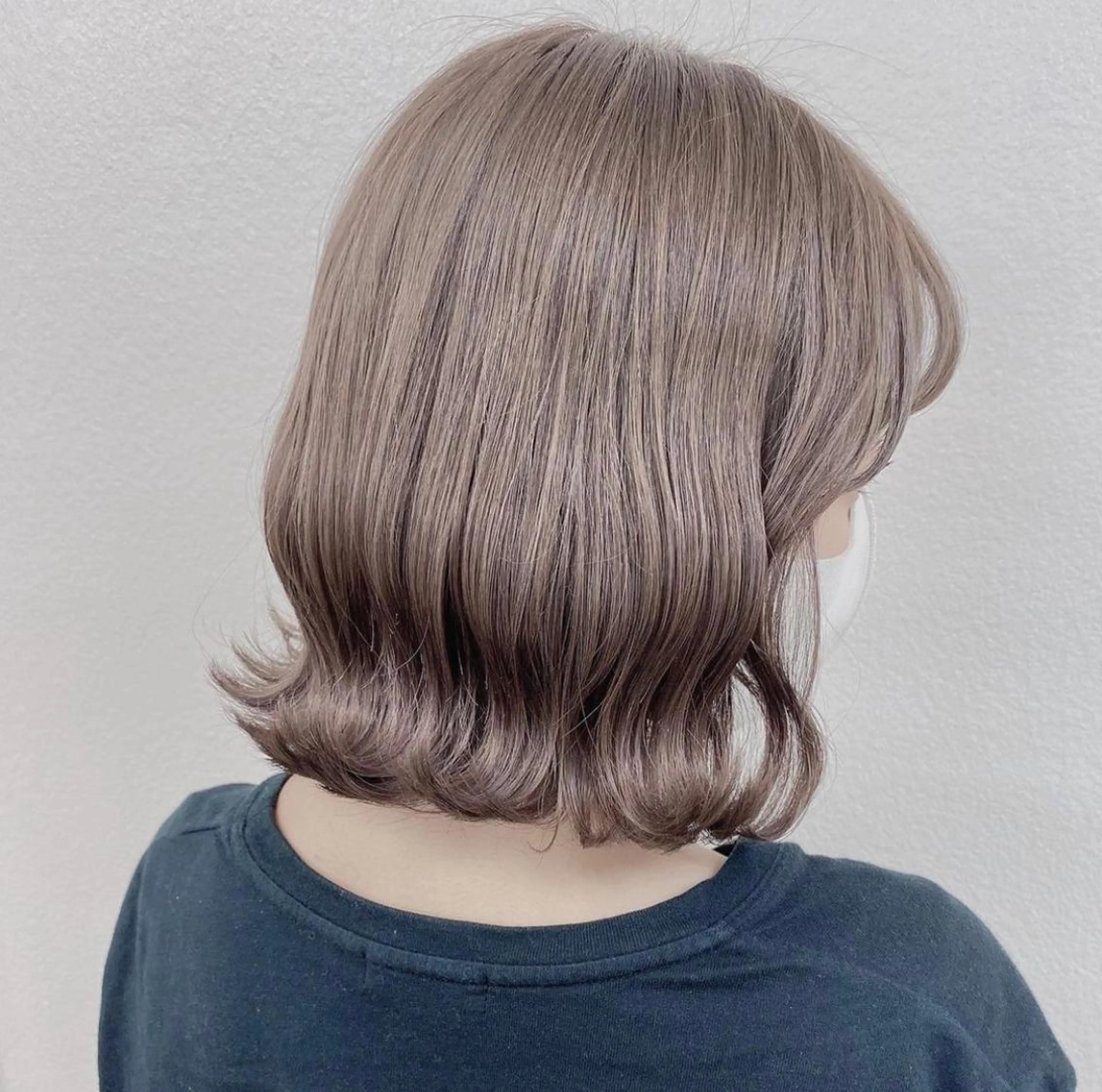 ショート ヘアカラー トリートメント グレージュ 透明感 ブリーチなし田島晃汰のヘアスタイル