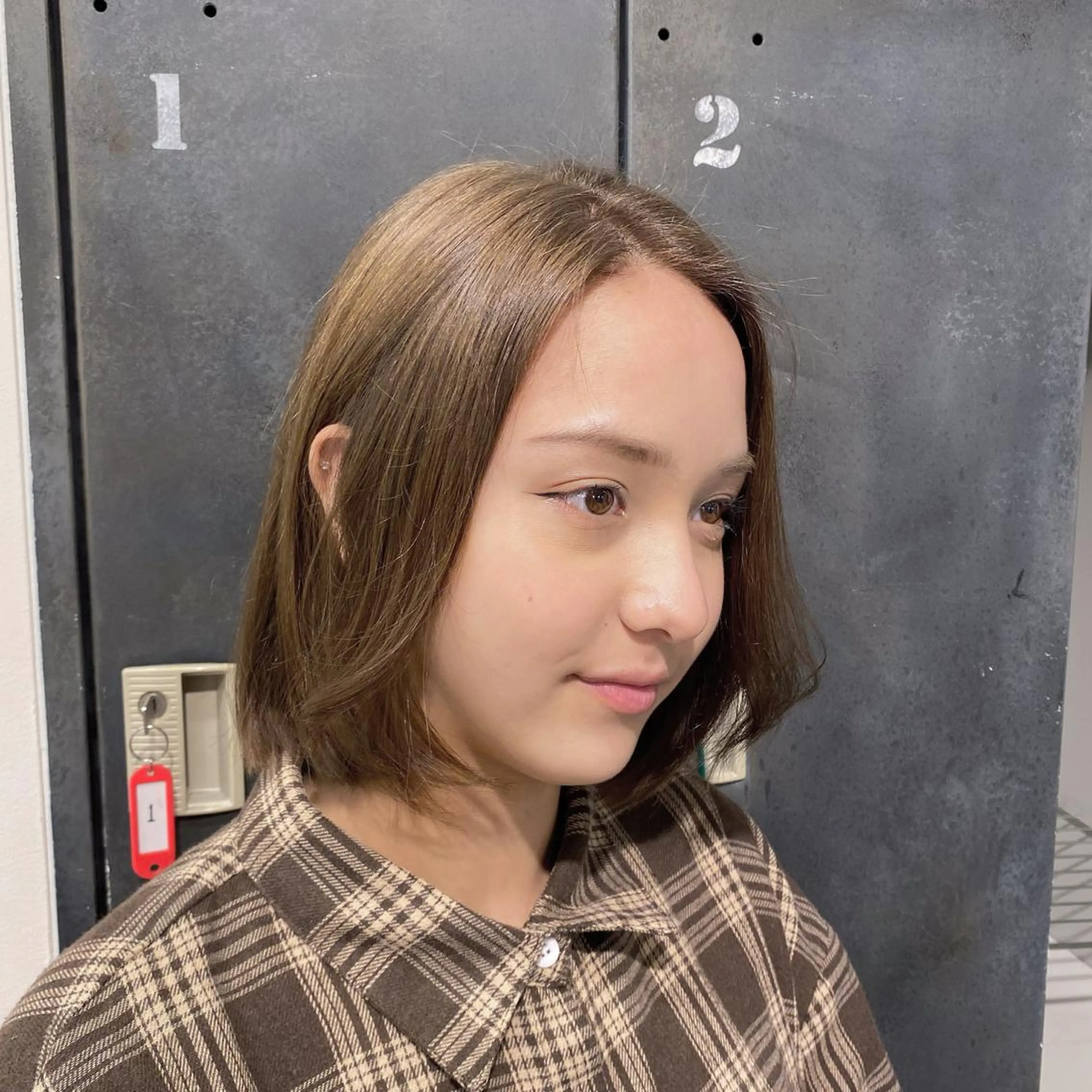 ミディアム ショートヘアとカラー の専門家/もりしーのヘアスタイル