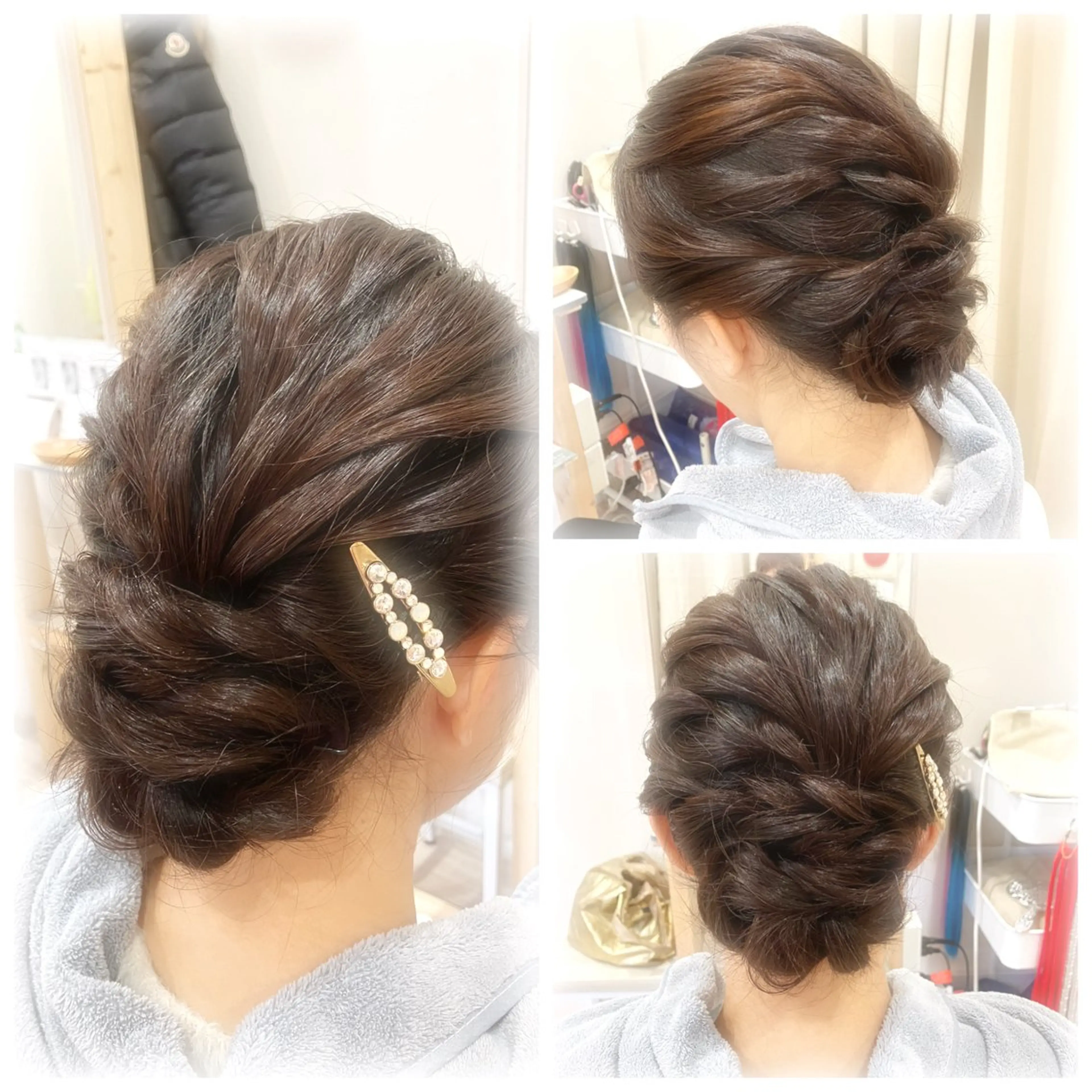 セミロング ヘアセット Hair Styling えむ所属・とみた ★みのヘアスタイル