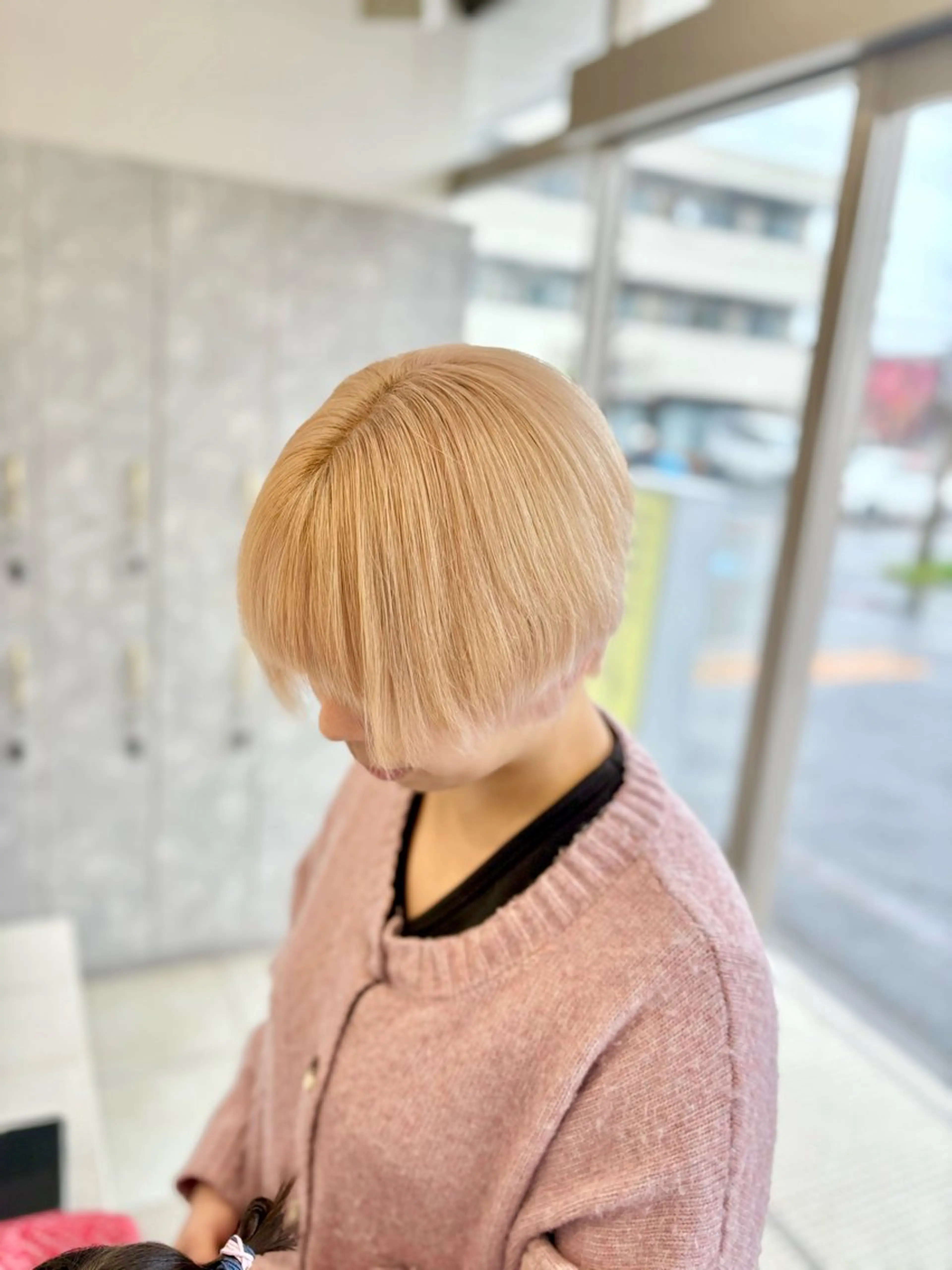 カラー ブリーチ ヘアカラー 小板橋 菜月のヘアスタイル