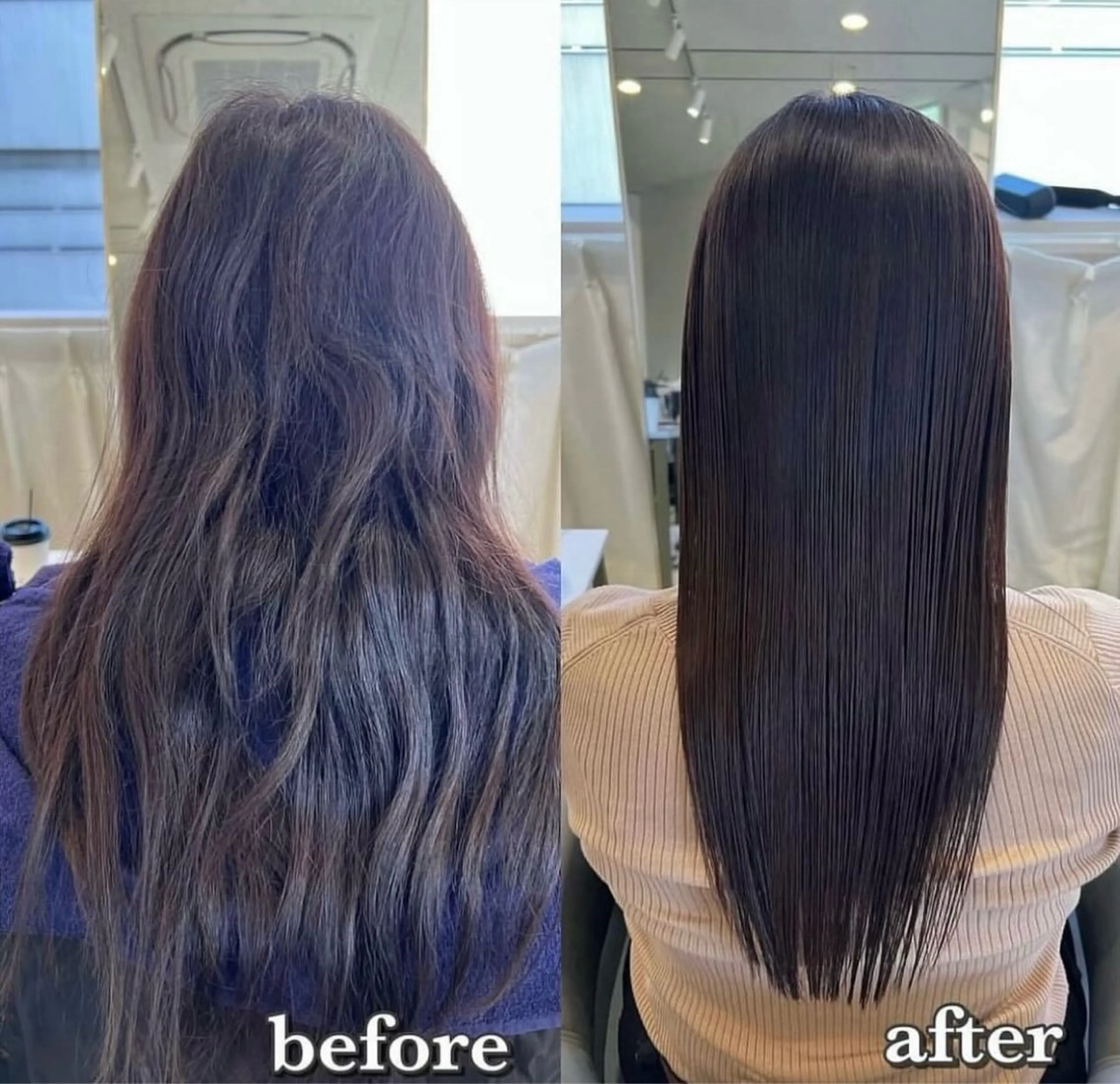 🌟ミニモ限定価格🌟【期間限定❣️】✨カット➕髪質改善➕酸性ストレート➕艶カラー✨の写真