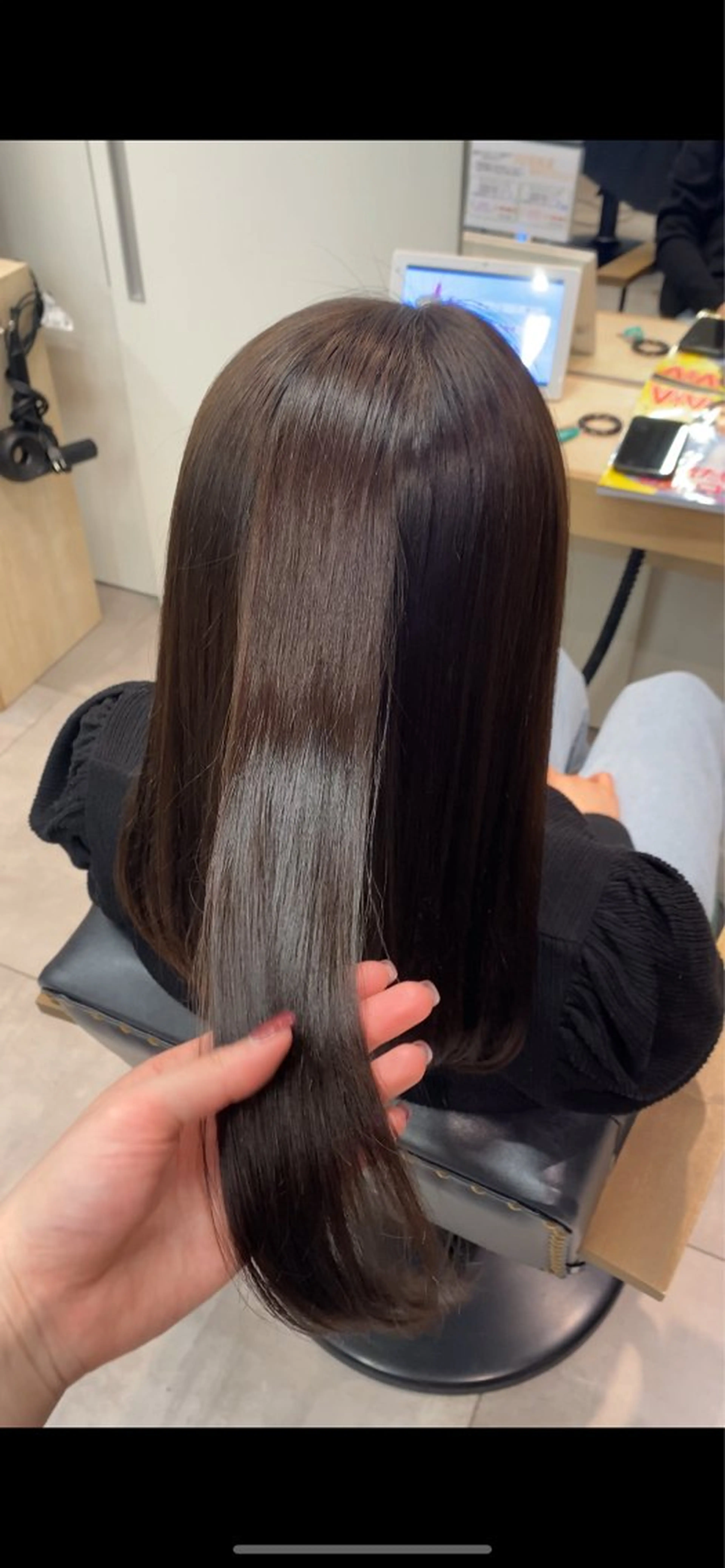 カラー 韓国ヘア AINA🐱のヘアスタイル