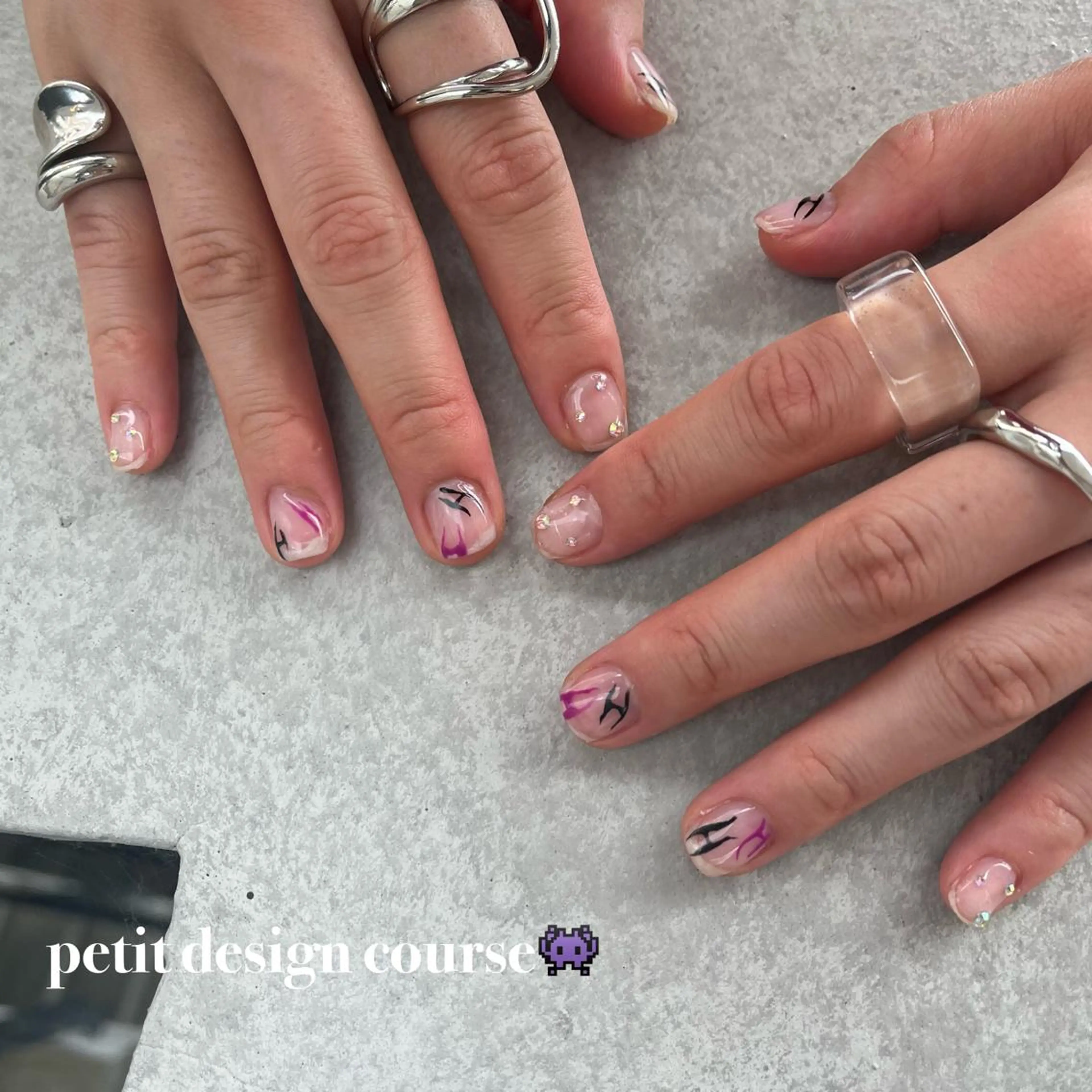 ネイル 🤎Two ERI🤎のネイルデザイン