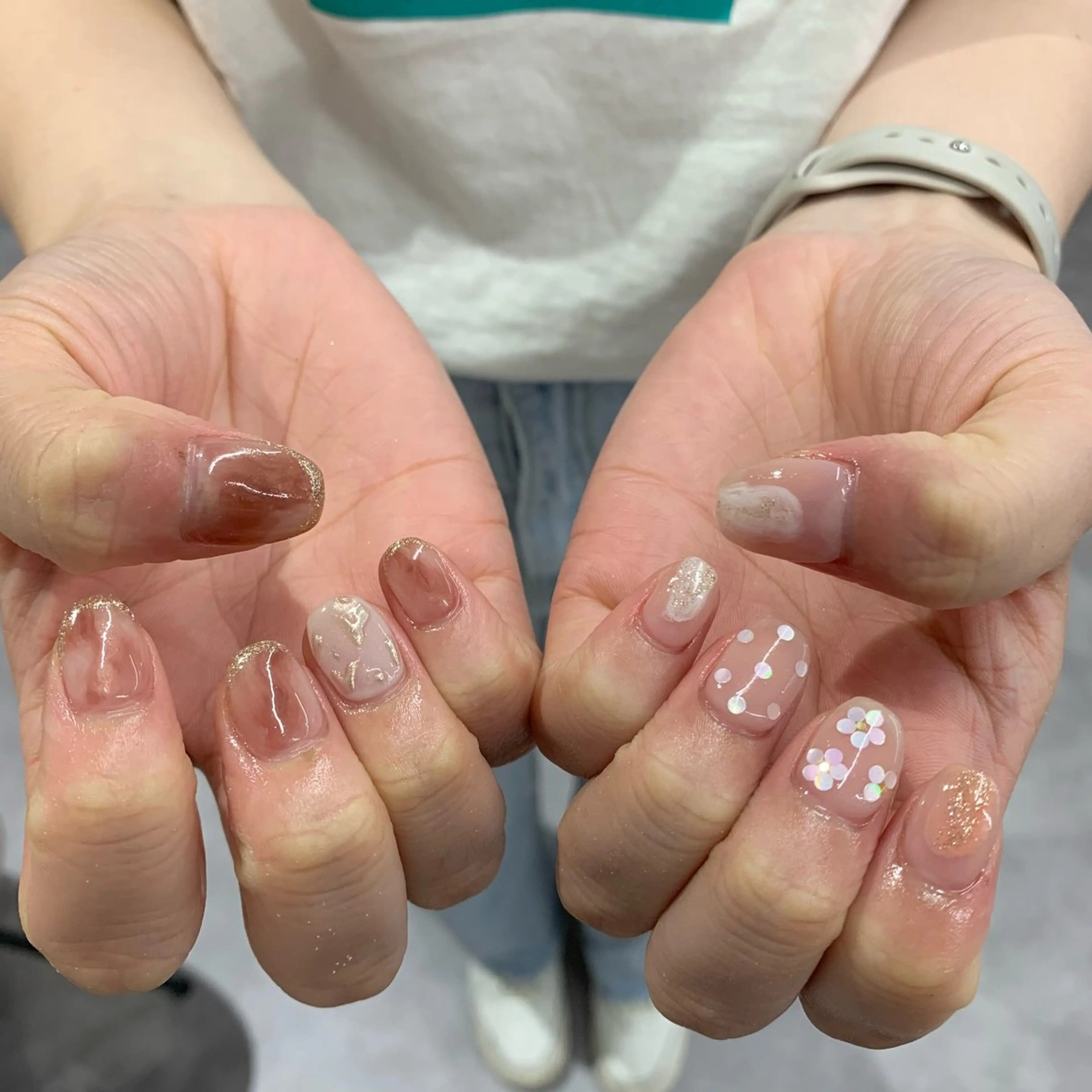 ネイル マキノ ユイのネイルデザイン