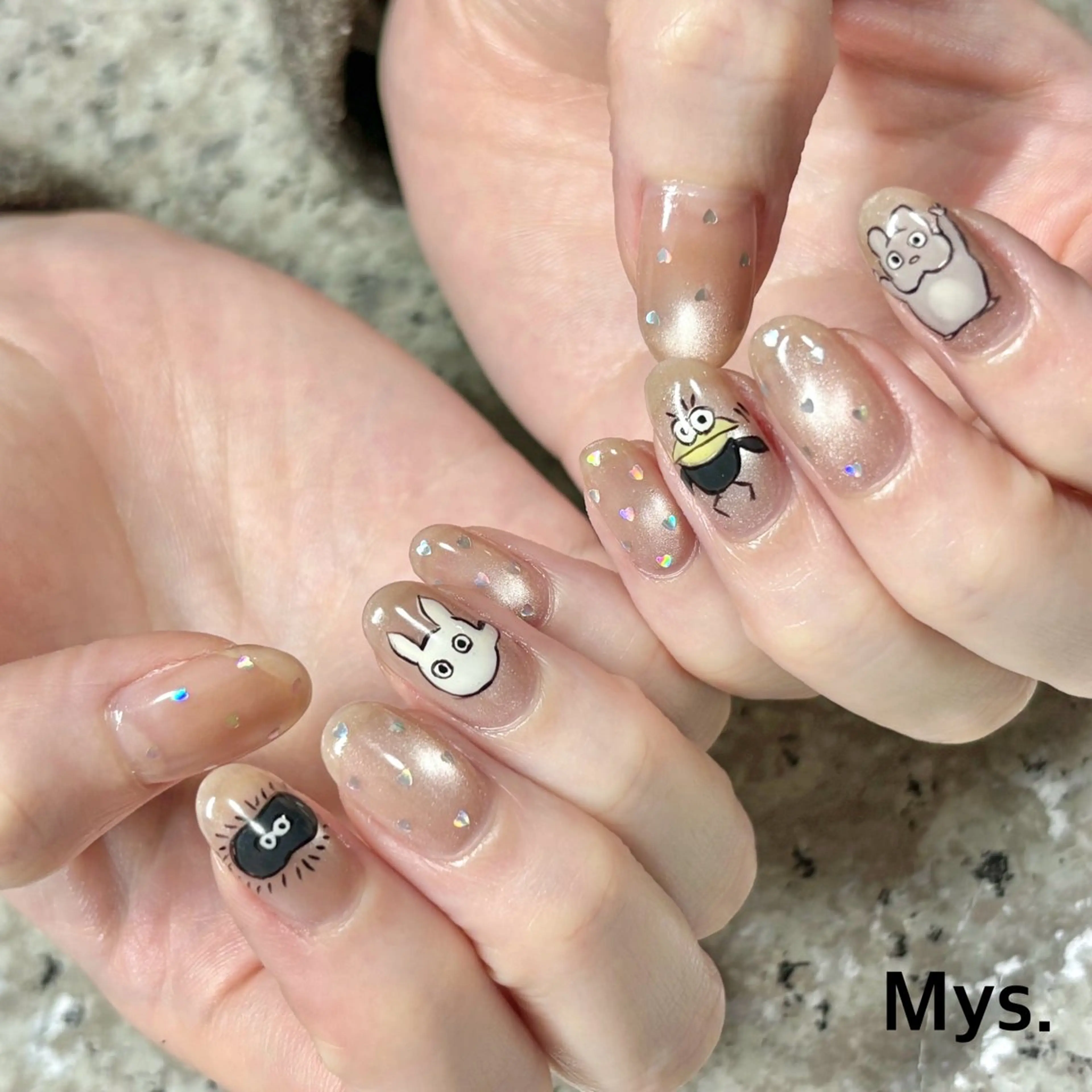 ネイル ハンドネイル Mys. 三上紗紀のネイルデザイン