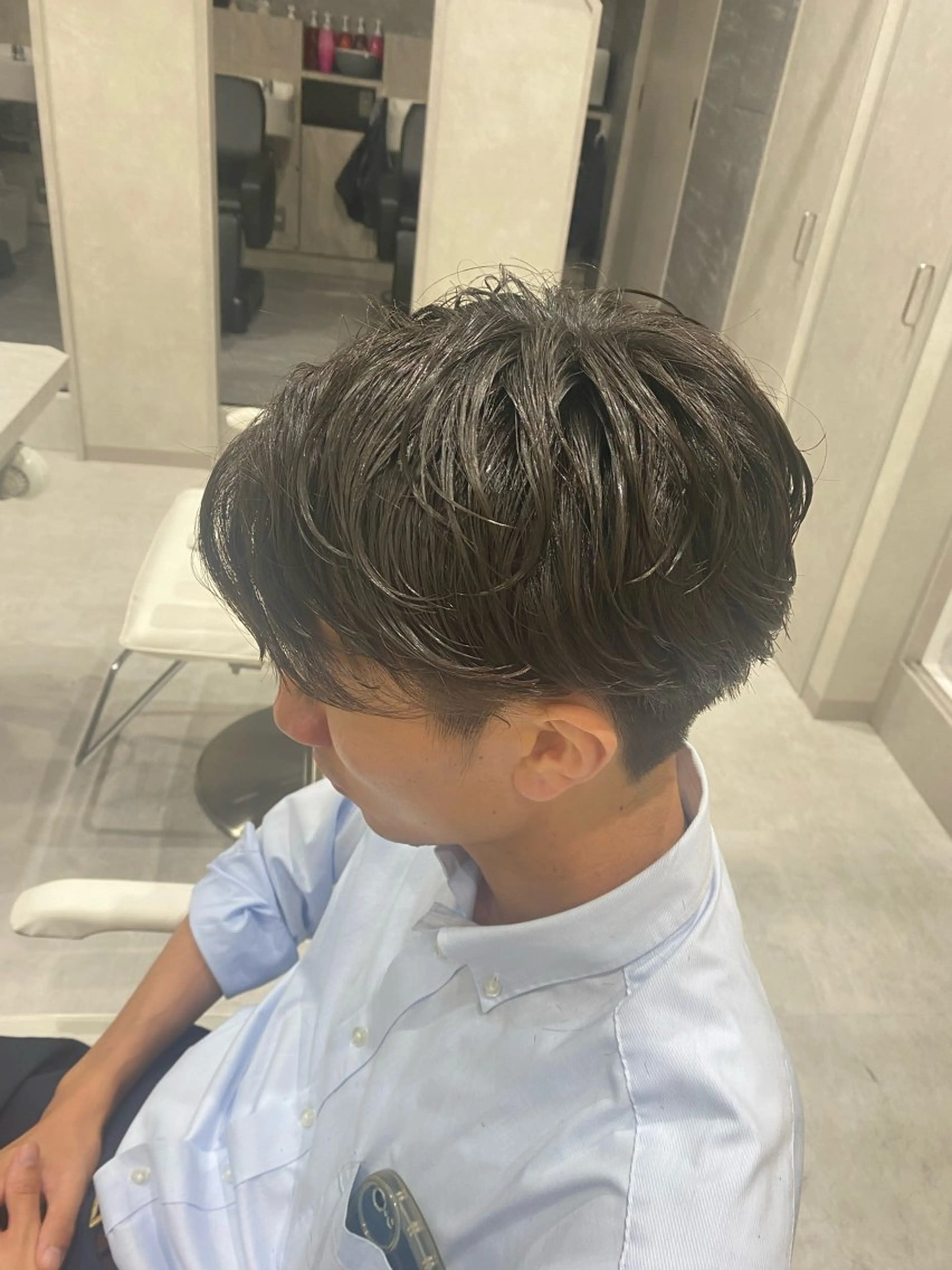 ミディアム カット パーマ 髪質改善/レイヤー 🫧山本勇輝🫧のヘアスタイル