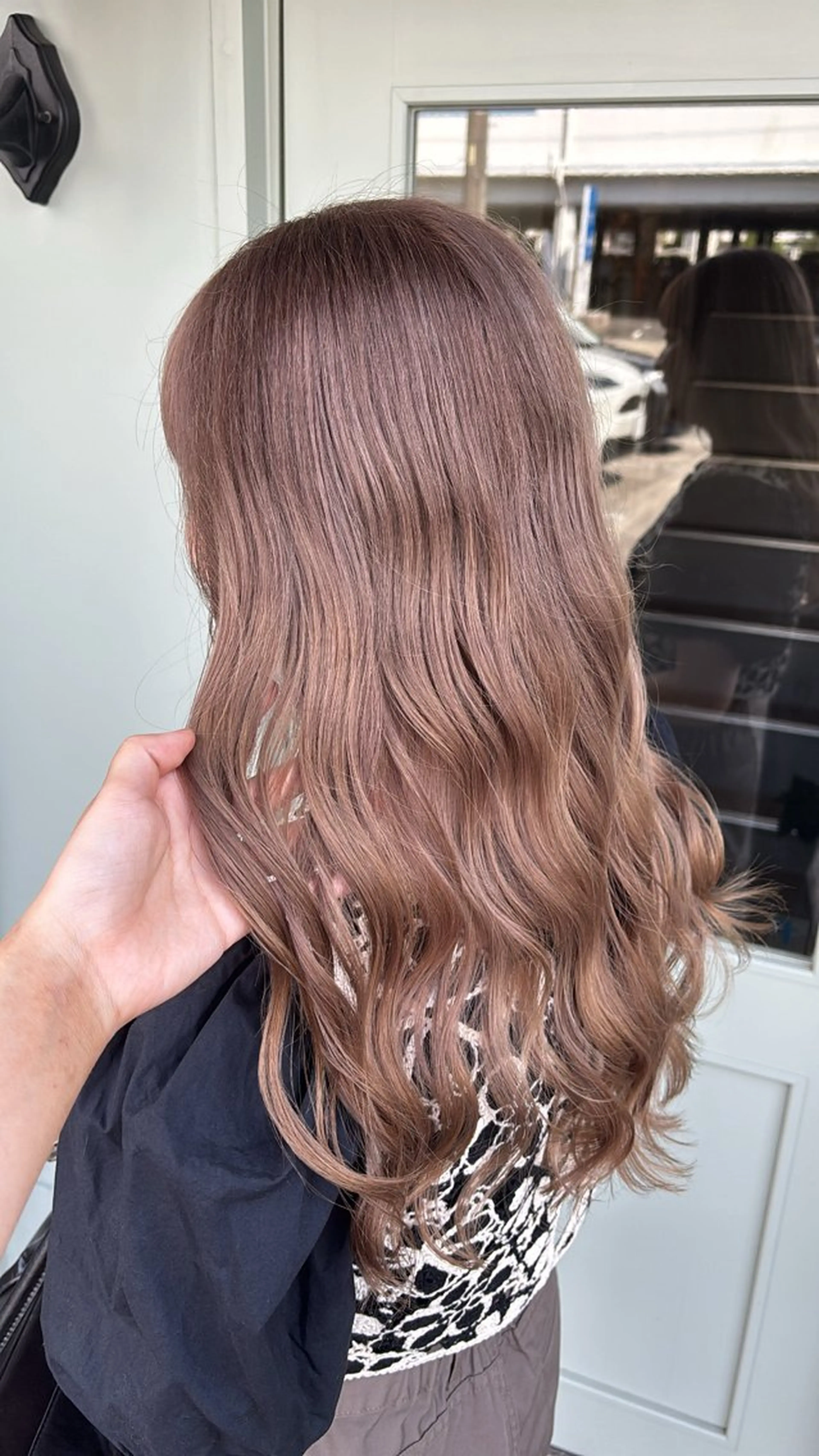 《ミニモ学割》《黒髪卒業式大歓迎✨️》カット+ケアブリーチオンカラー🌈✨⚠︎補足必読⚠︎の写真