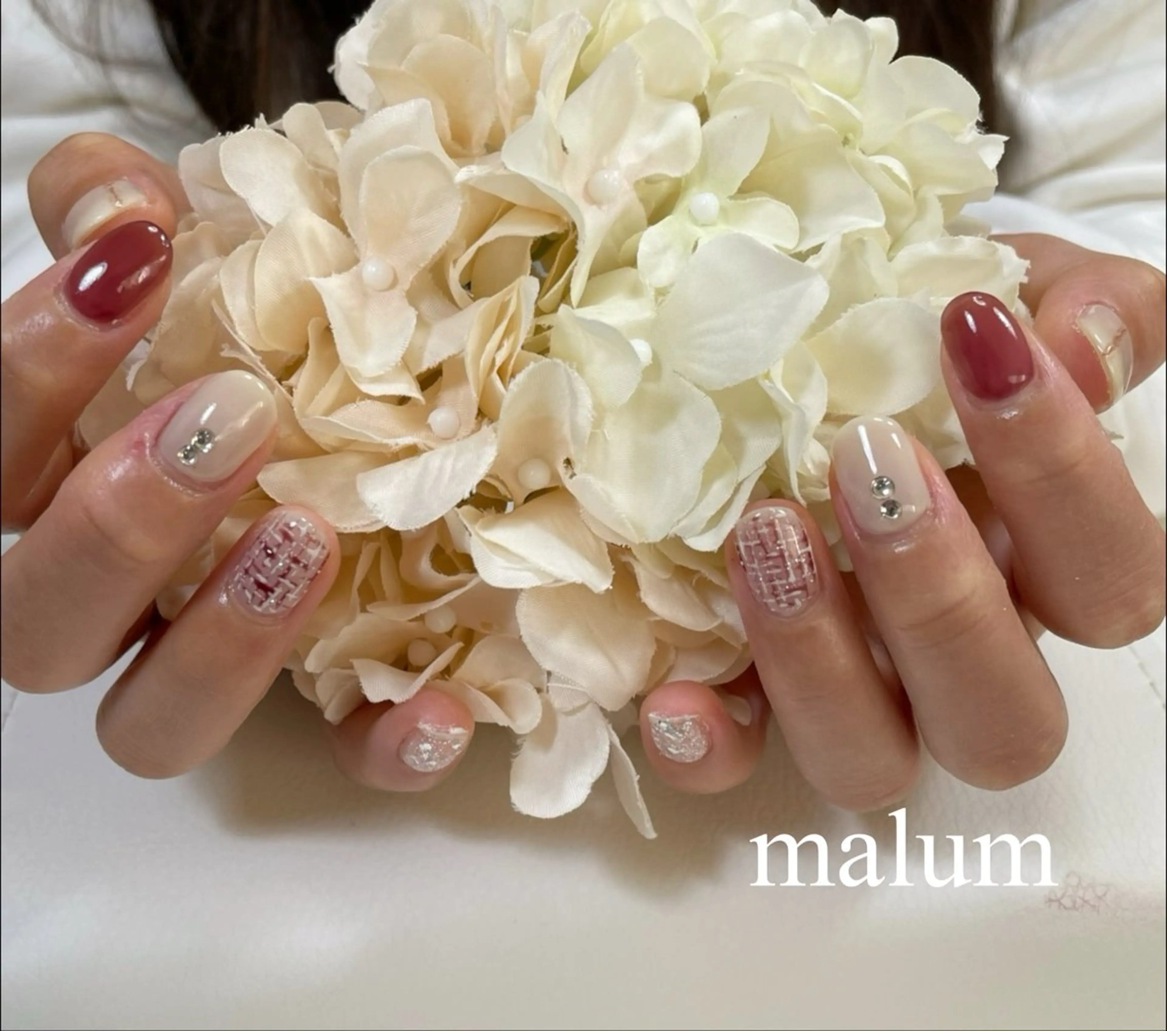 ネイル ハンドネイル malum nailのネイルデザイン