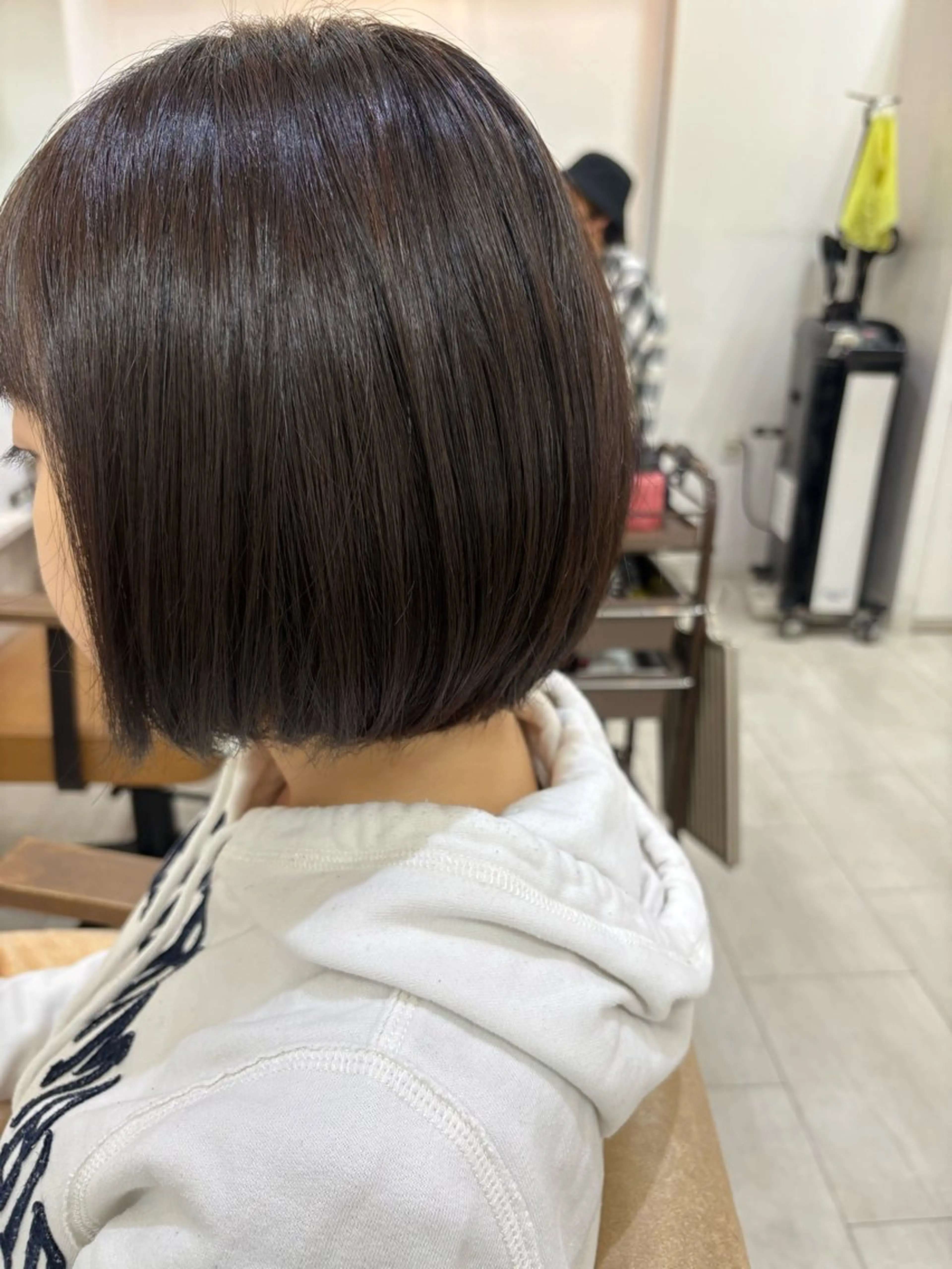 ミディアム 栗田 優月のヘアスタイル