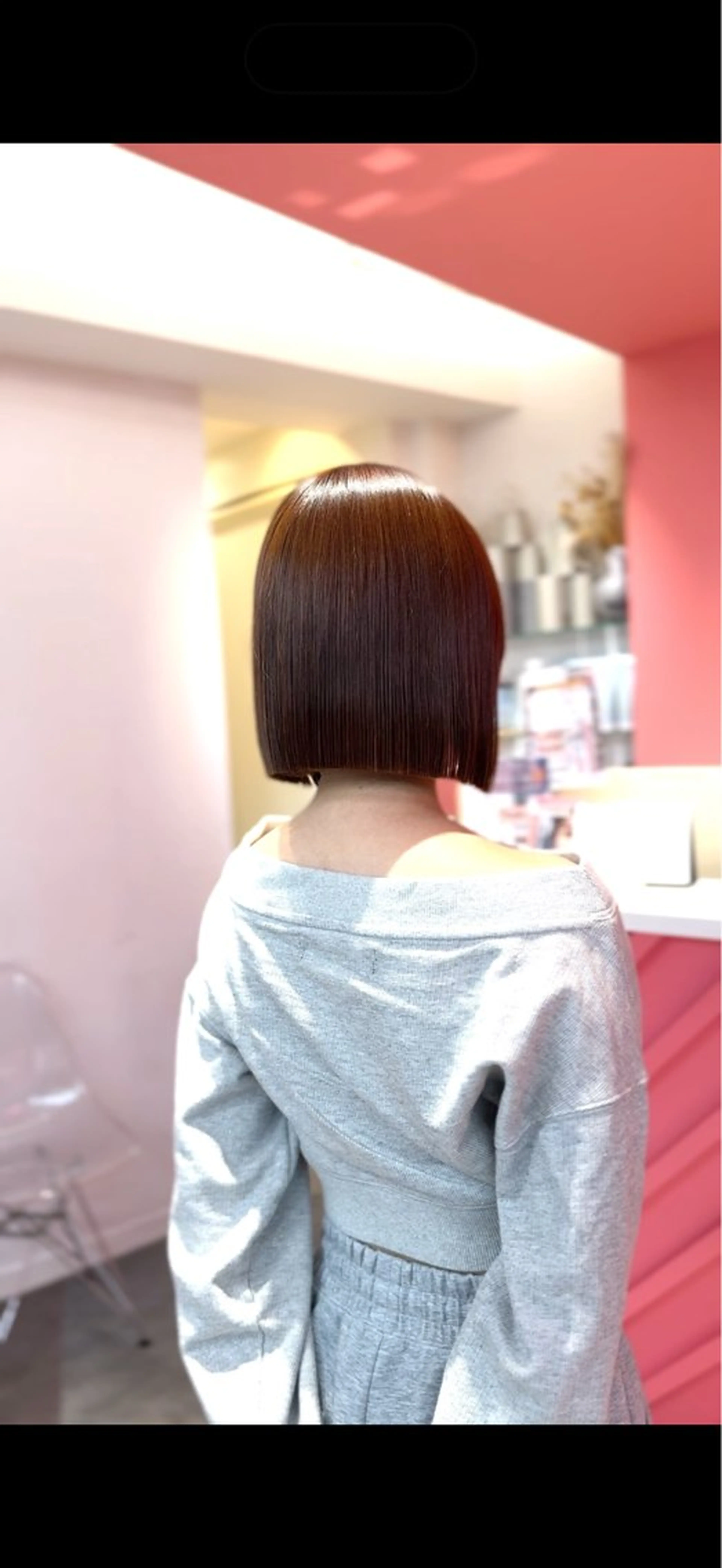 ミディアム Lond  vallee 渋谷店所属・ボブ/縮毛矯正/ 髪質改善/瑞月のヘアスタイル