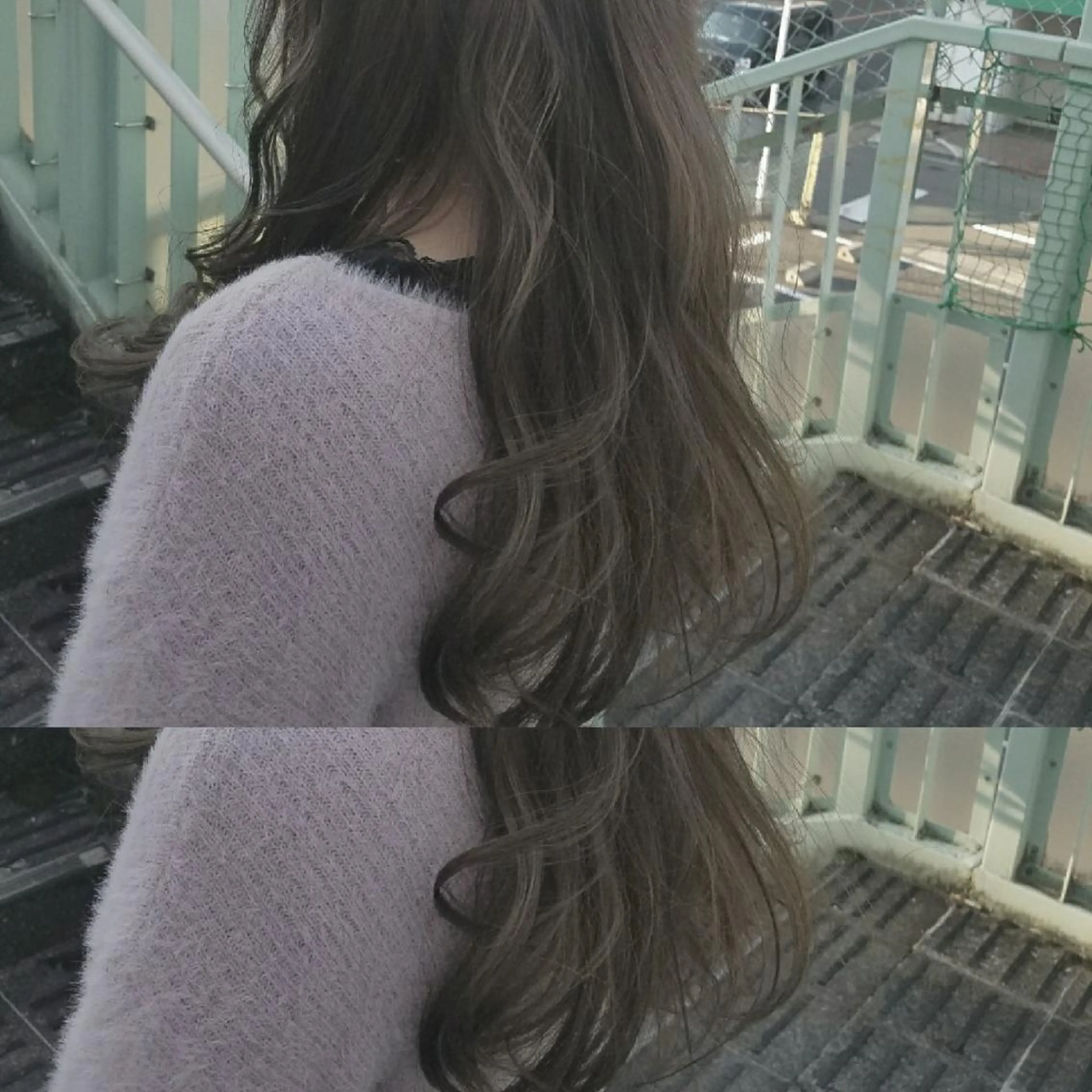 ロング 今中 小百合のヘアスタイル