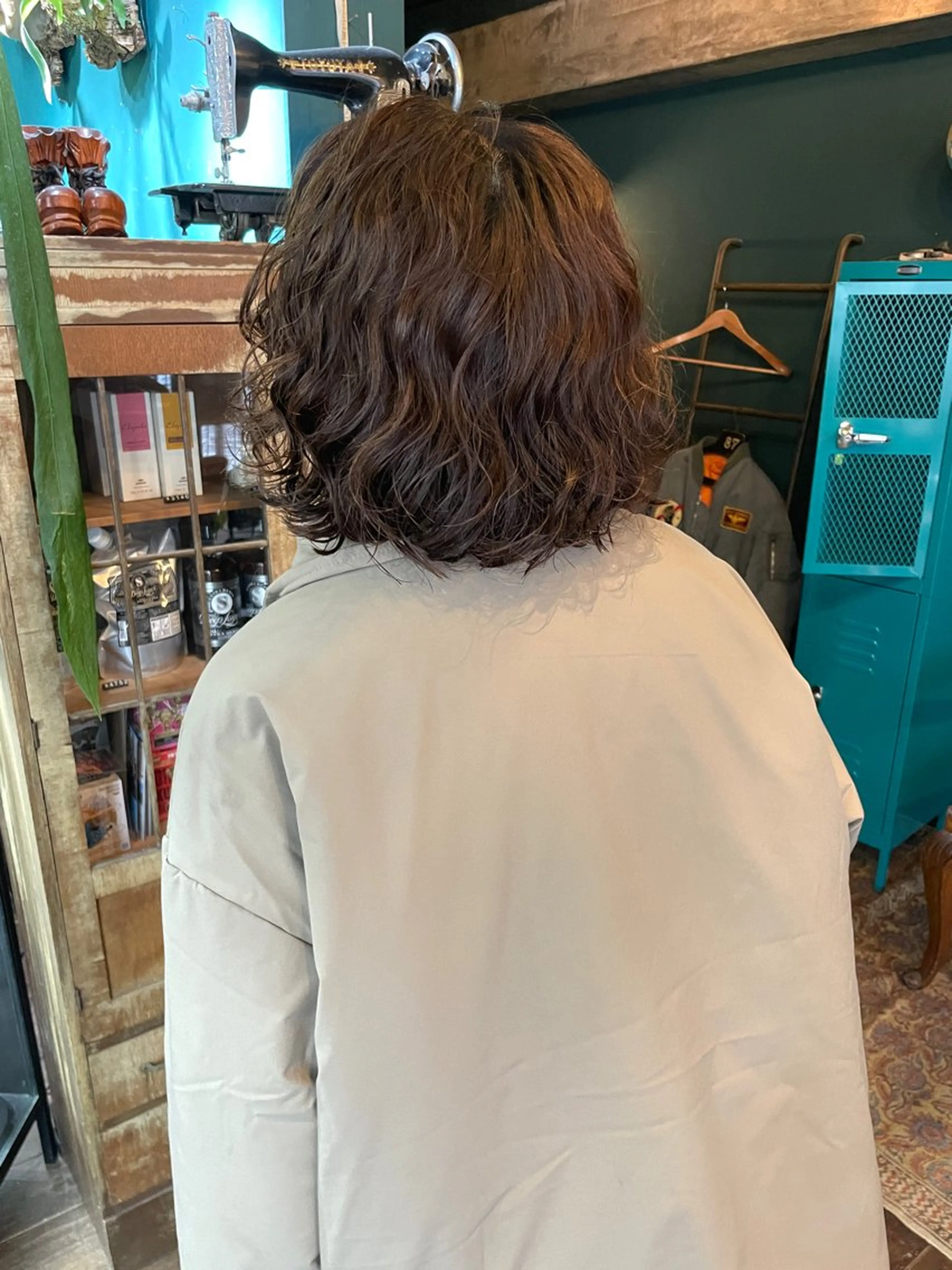 ミディアム ミディアムパーマ ボブ vivre libreのヘアスタイル