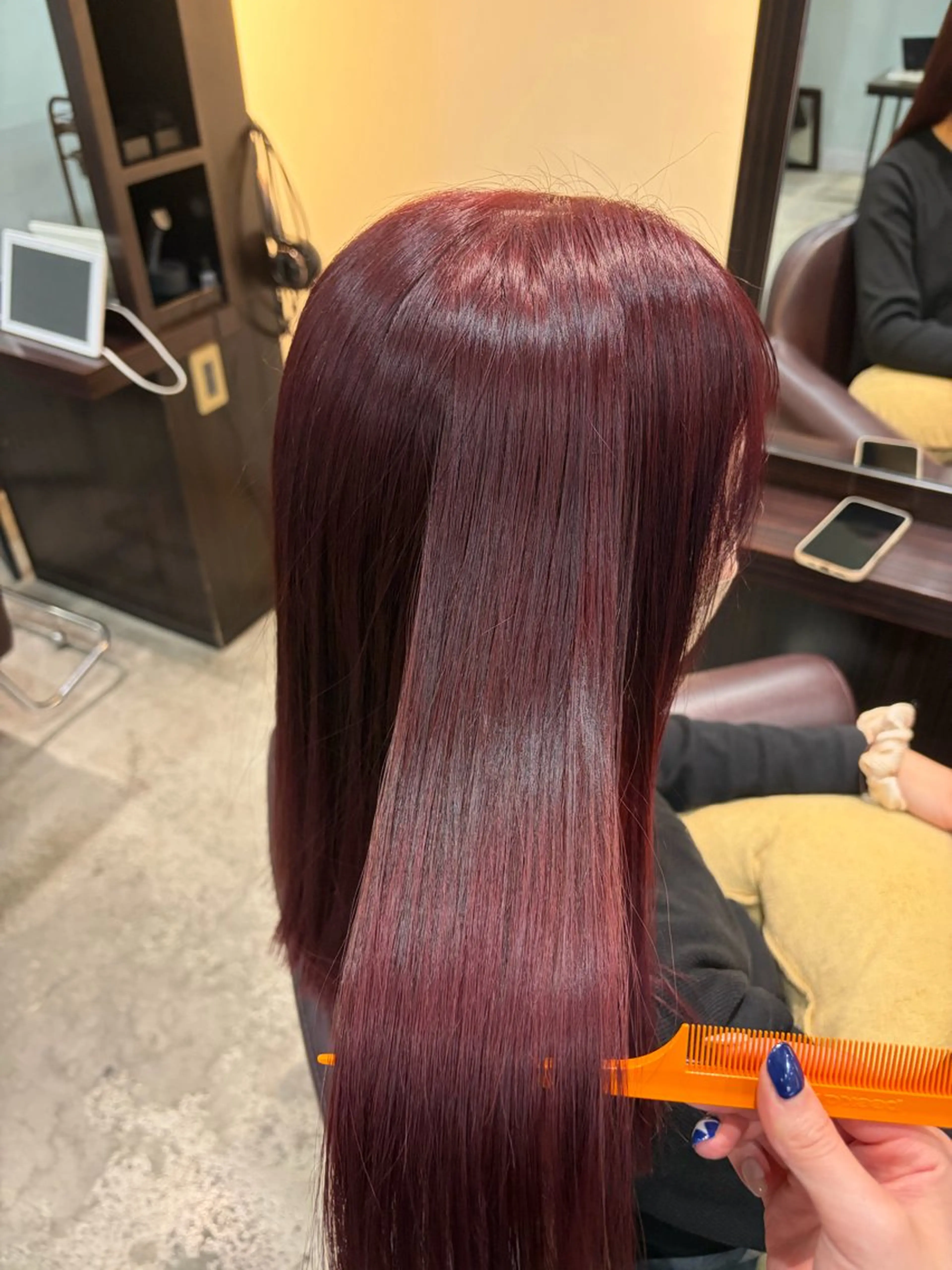 ミディアム ヘアカラー Rin 🫧のヘアスタイル