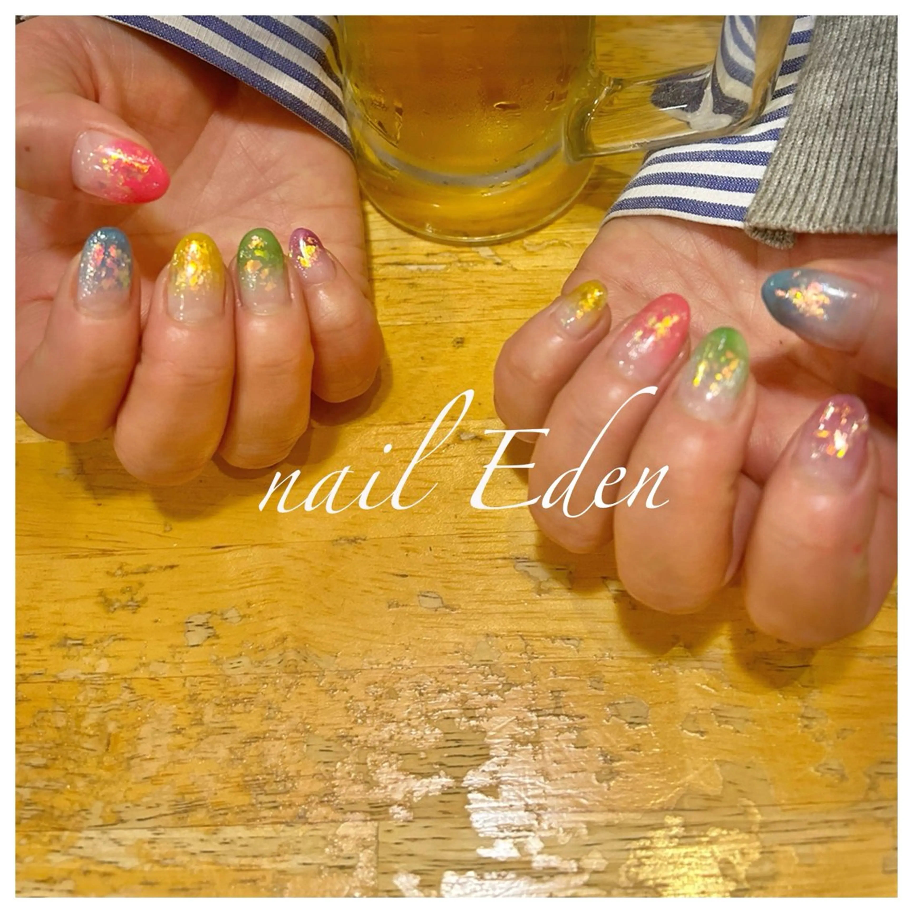 ネイル 持ち込み Eden ♾️のネイルデザイン