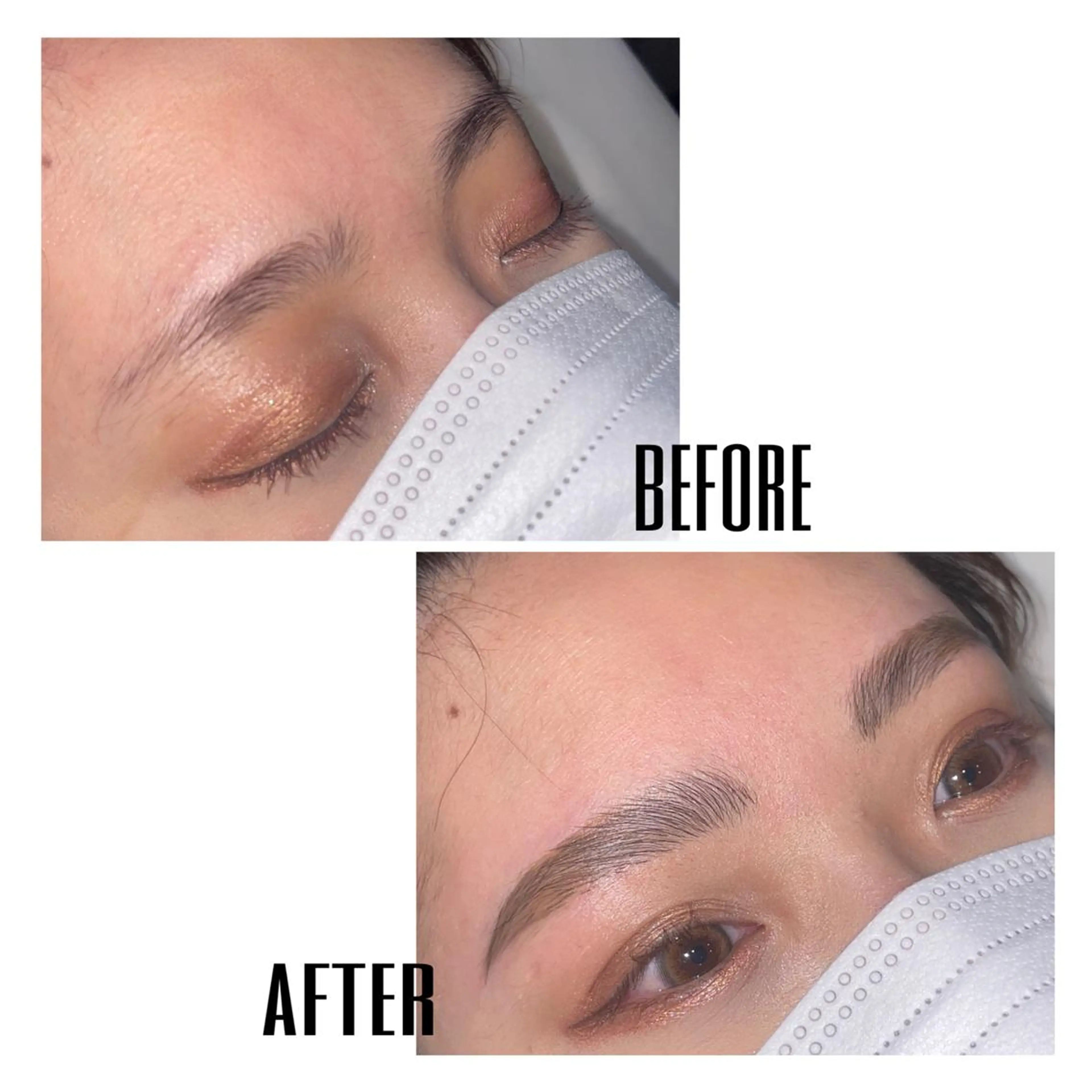 アイブロウ ハリウッドブロウリフト ワックス脱毛 その他(アイブロウ) BINERVA nail salonのネイルデザイン