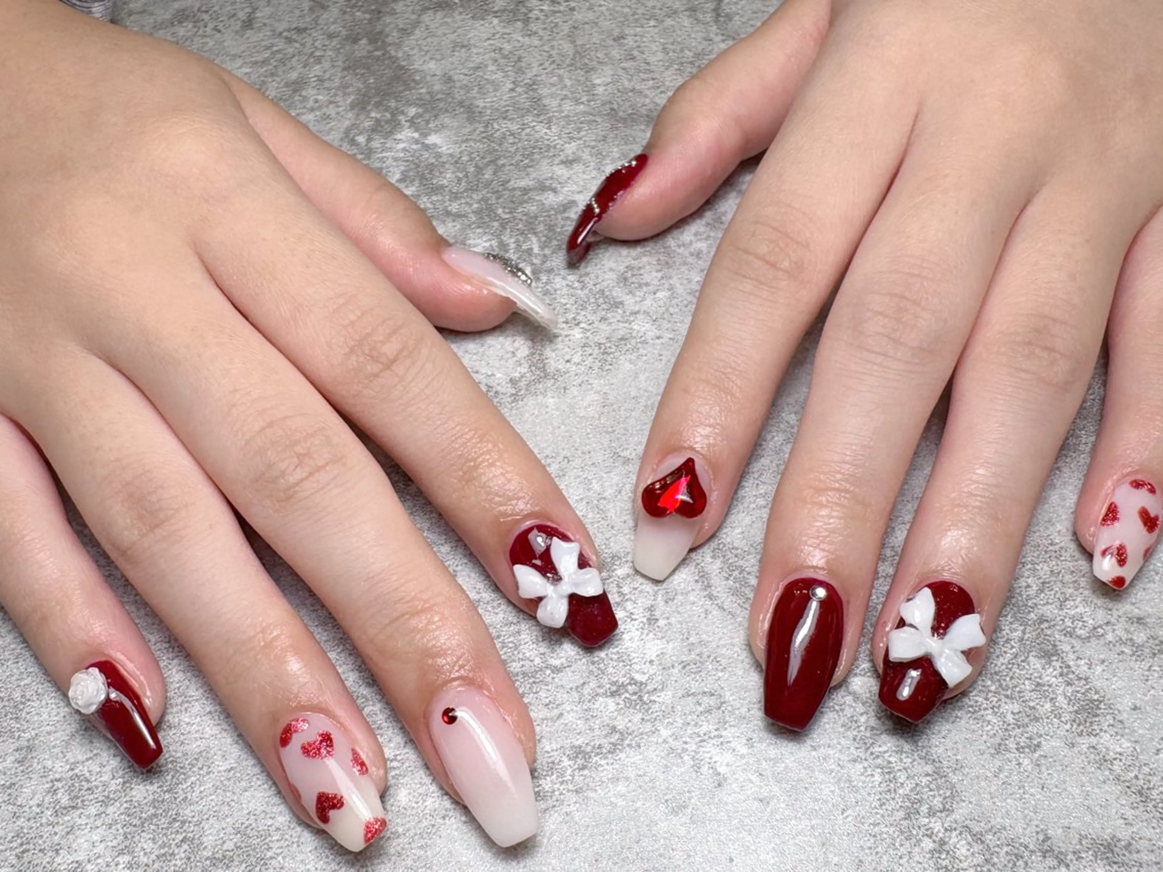 ネイル ハンドネイル charmant rinaのネイルデザイン