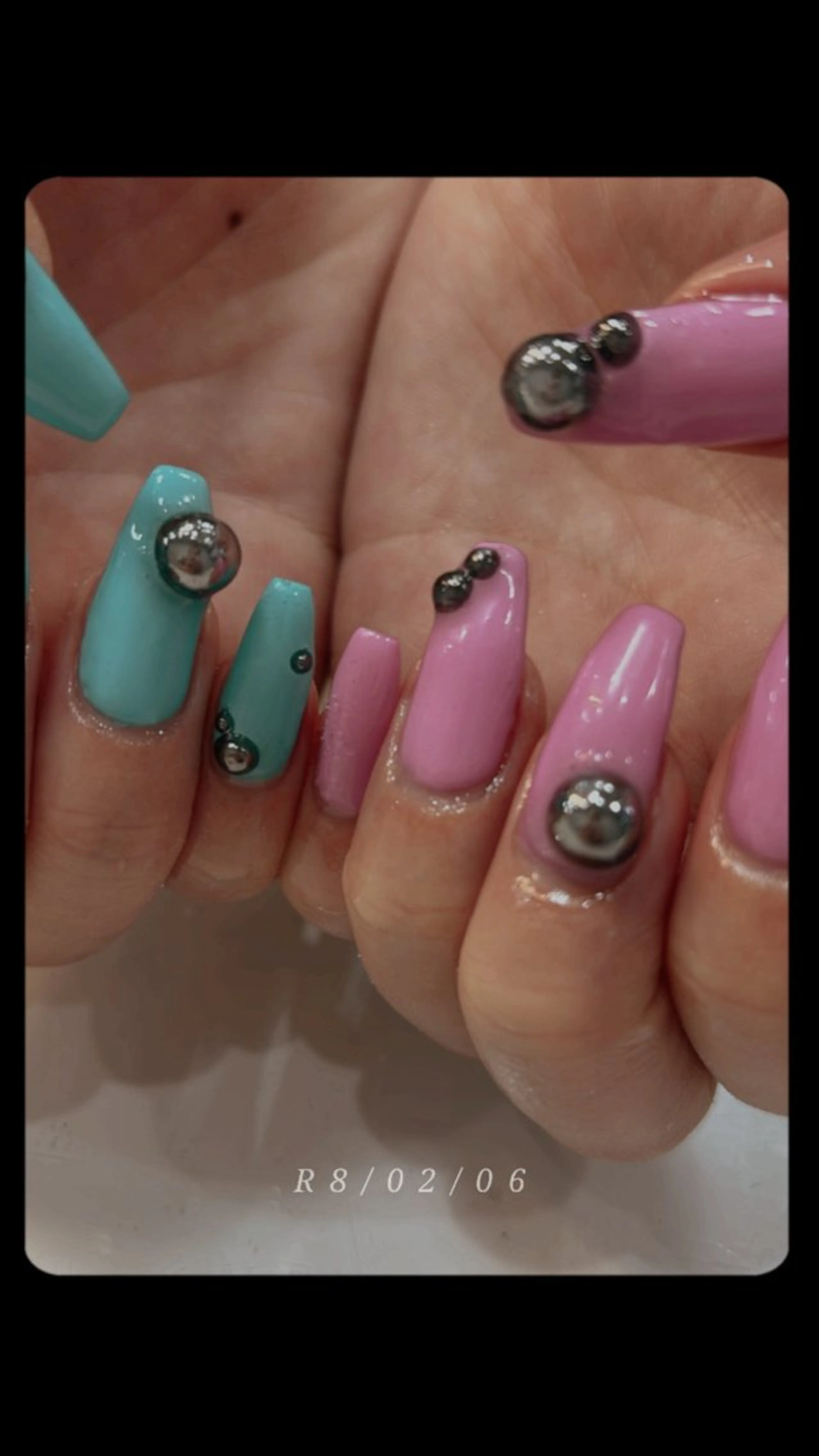 ネイル ワンカラーネイル ハンドネイル 鶴橋wooone nail.rieのネイルデザイン