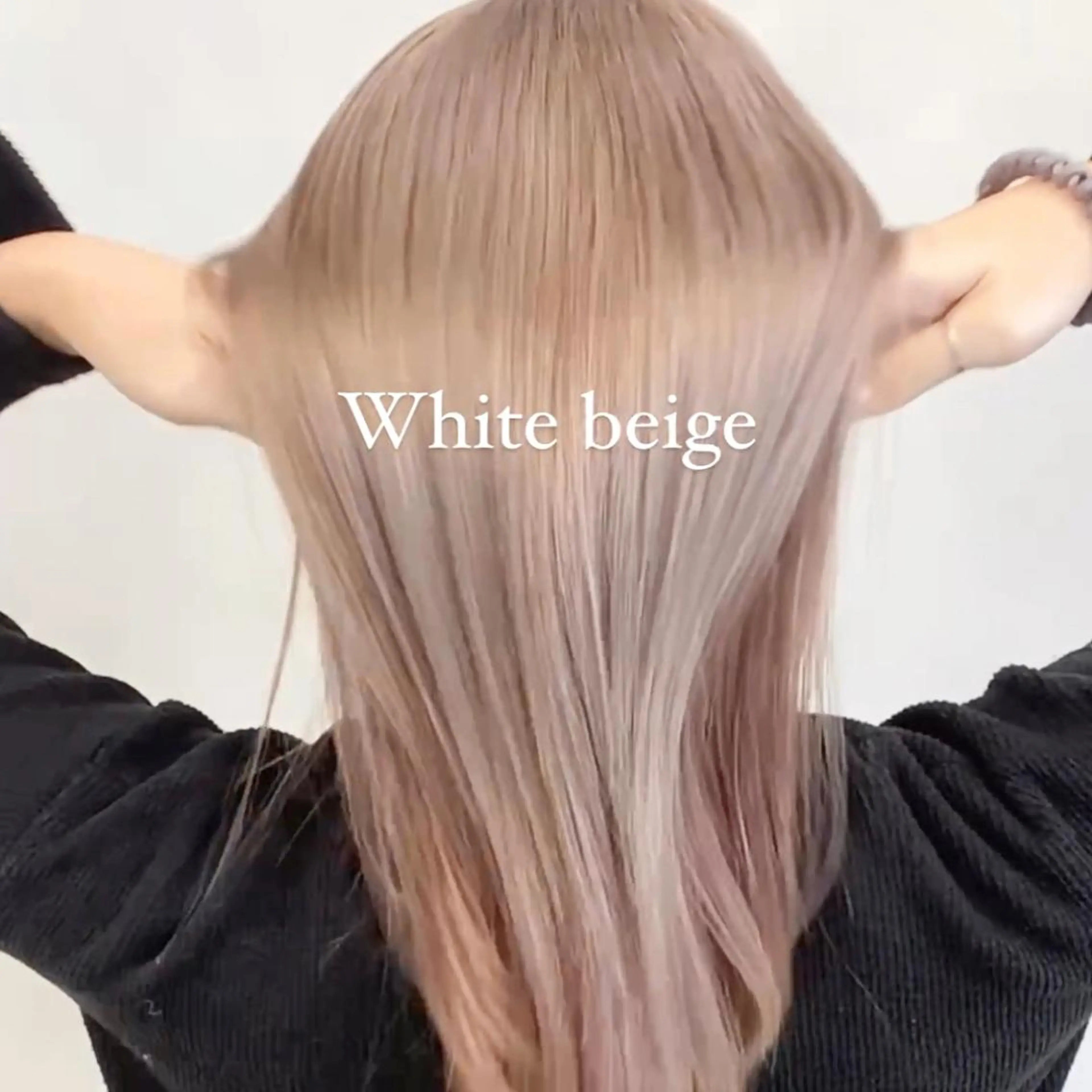 ミディアム カラー ハイトーン特化サロン 代表 中谷蓮のヘアスタイル