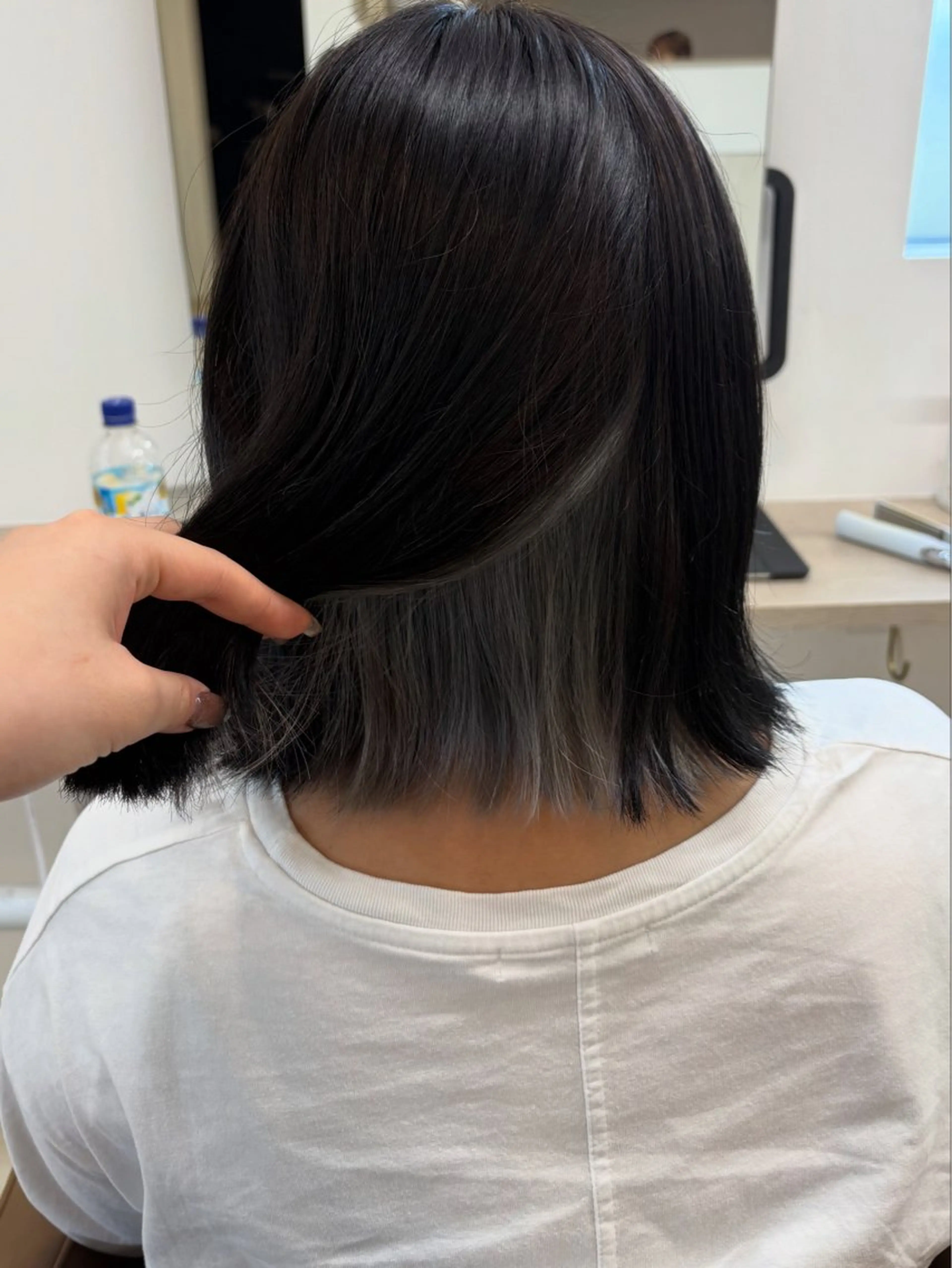 ショート カラー ルプラボウ すぎやまみほのヘアスタイル