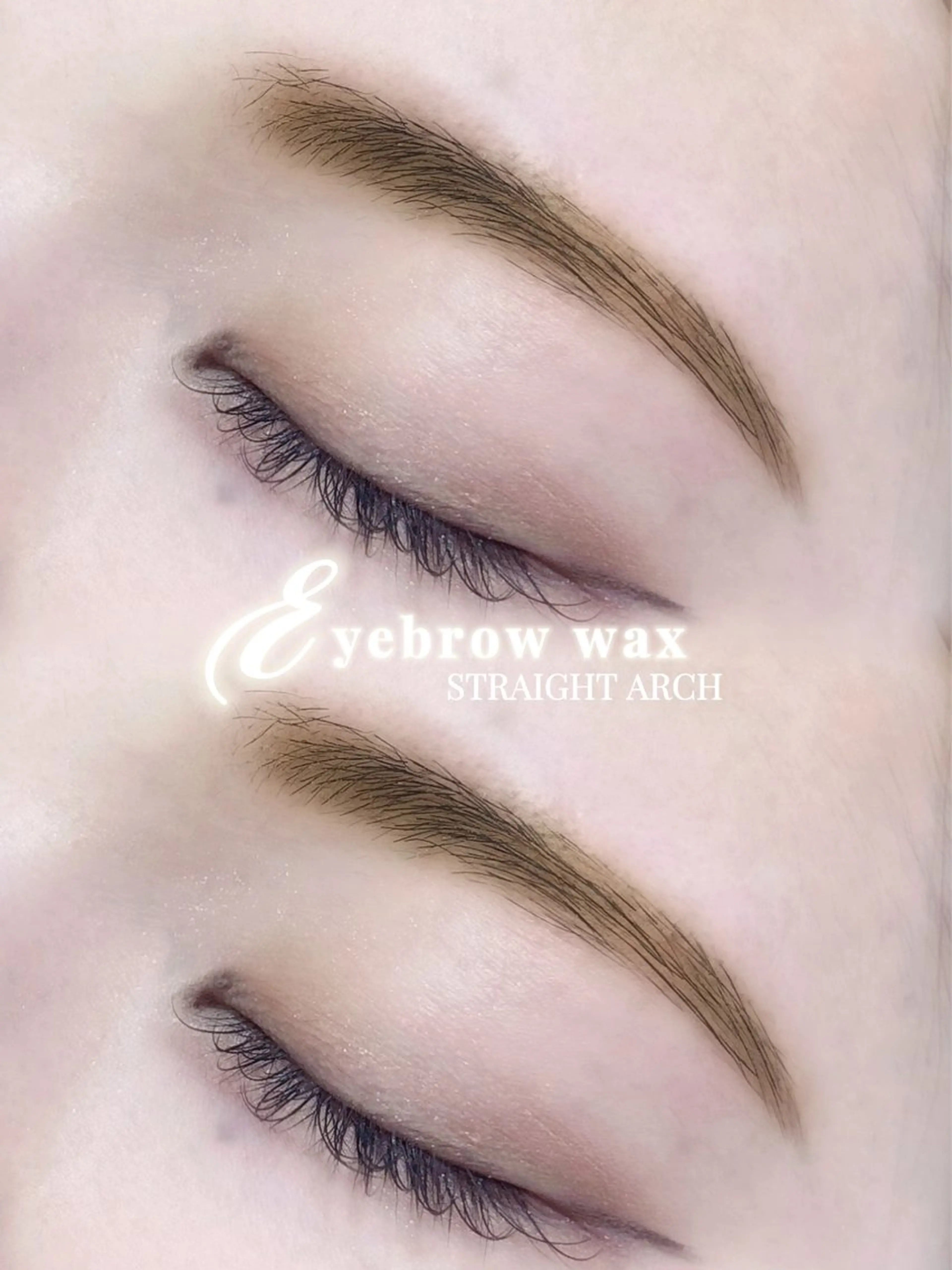アイブロウ ワックス脱毛の写真